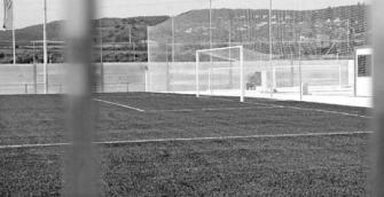 Nuevas instalaciones deportivas en Alcolea, que se inauguran hoy por parte de la alcaldesa.