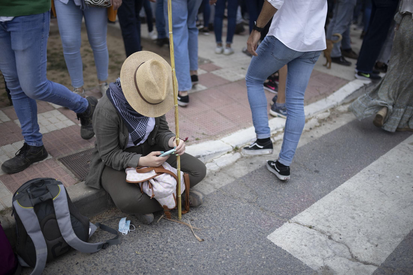 Imágenes del traslado de la Virgen del Rocío de Almonte hasta El Chaparral