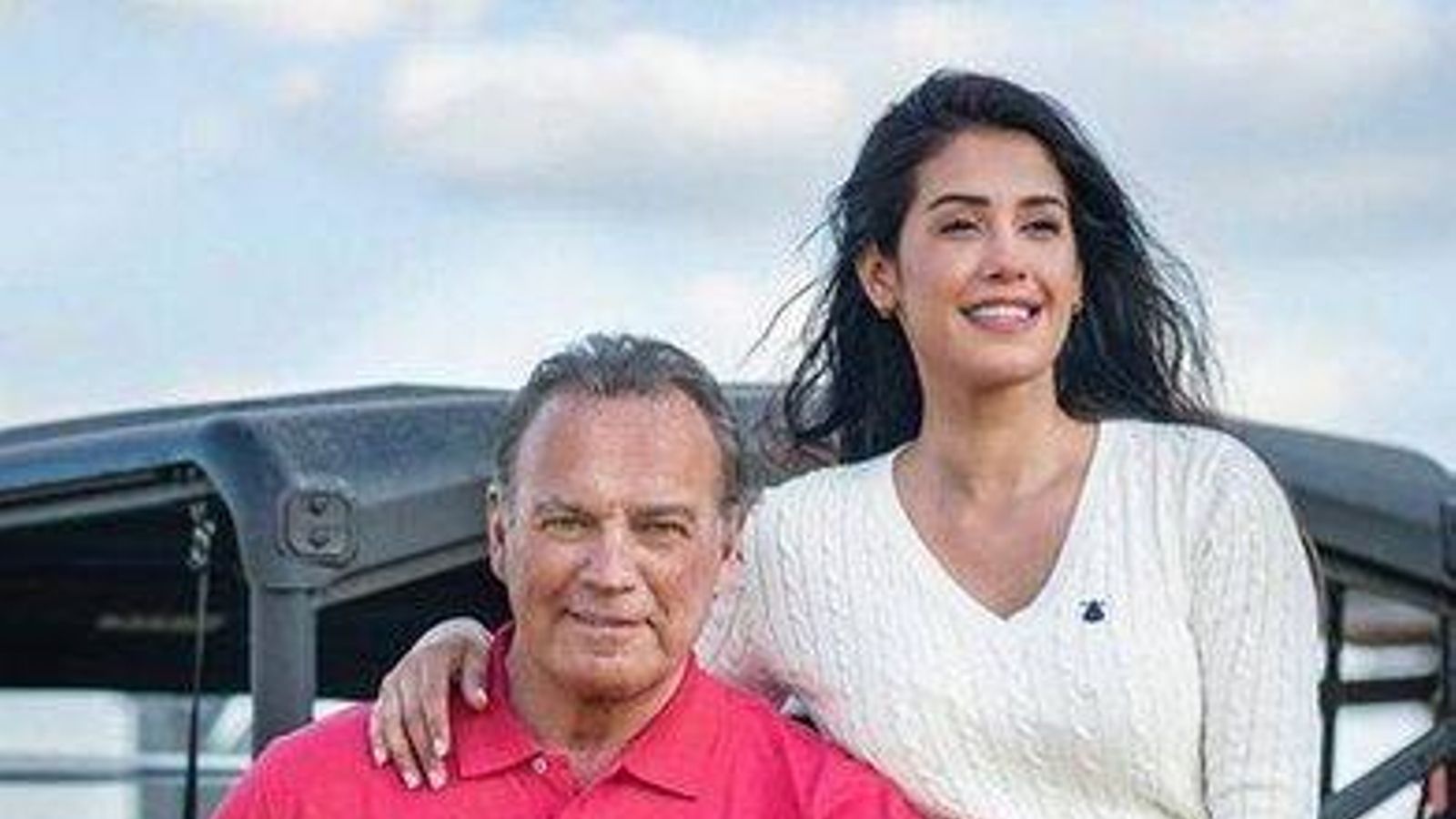 Bertin Osborne y Gabriela Guillen