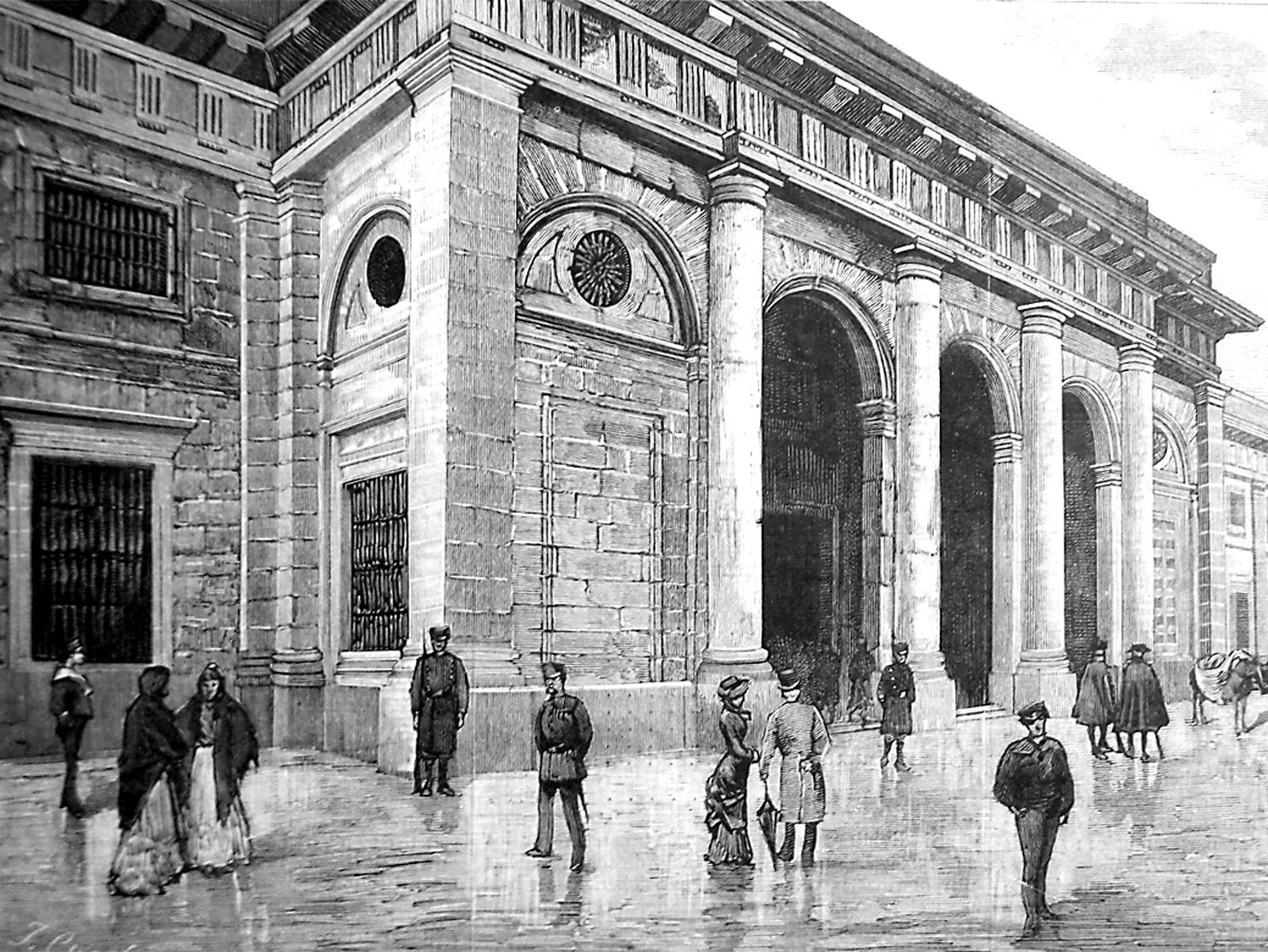 Cárcel del Campo del Sur a comienzos del siglo XX