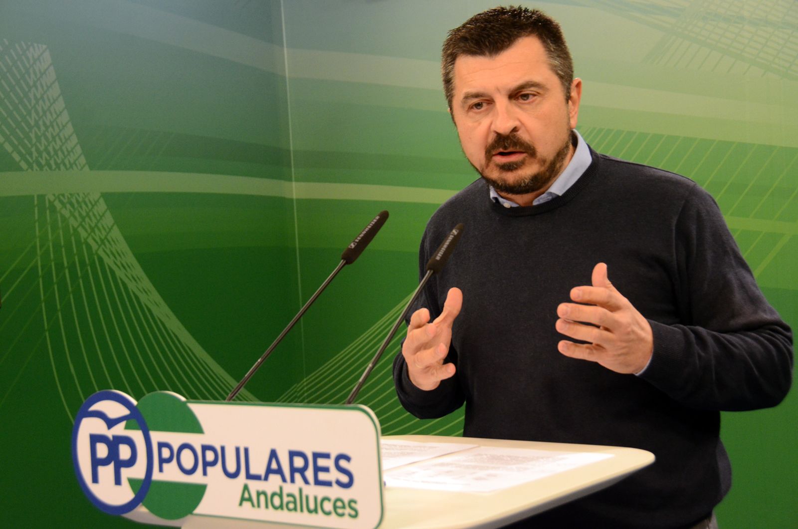 Toni Martín, vicesecretario de Coordinación Política del PP-A.