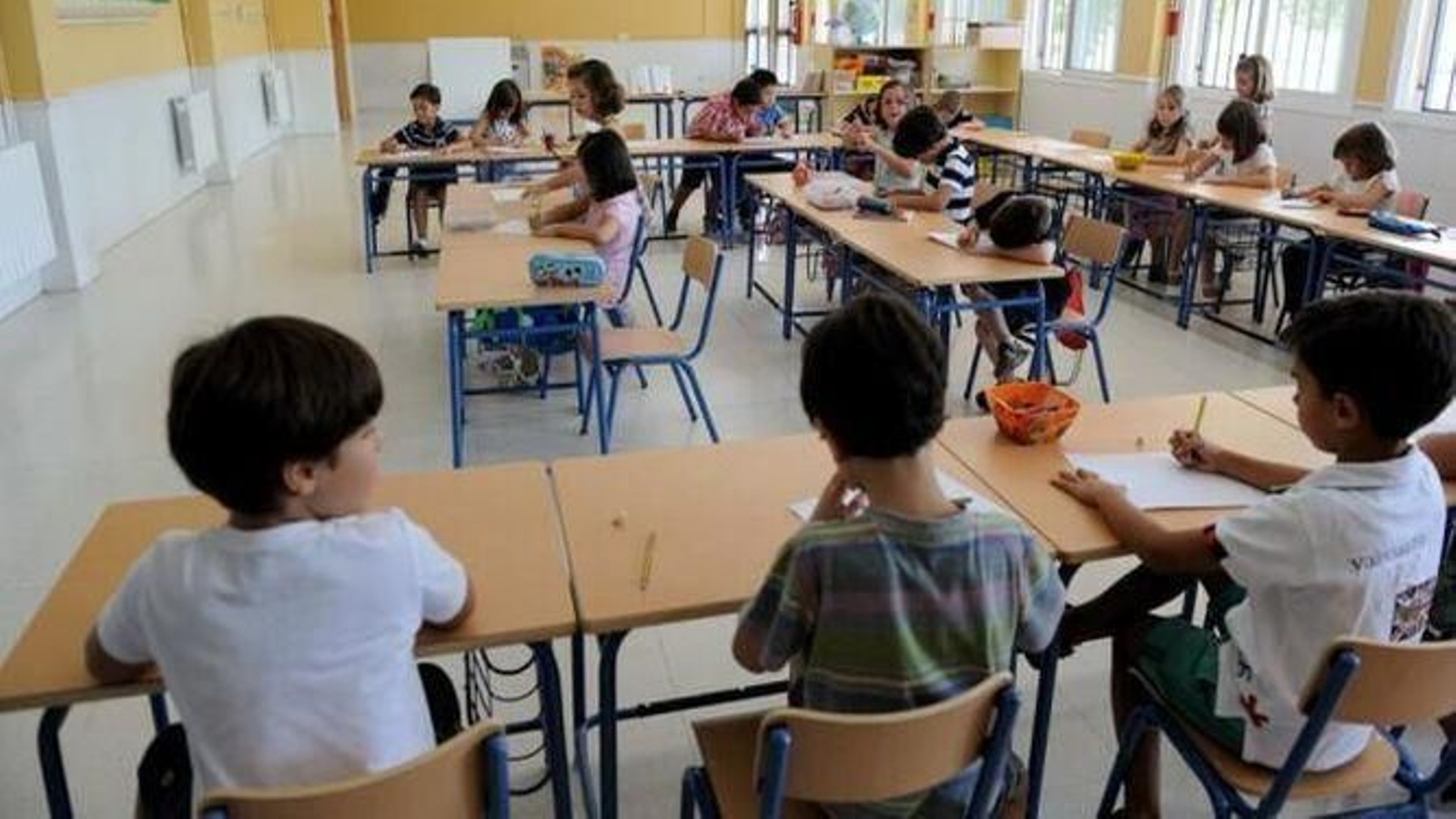 Interior de un aula.