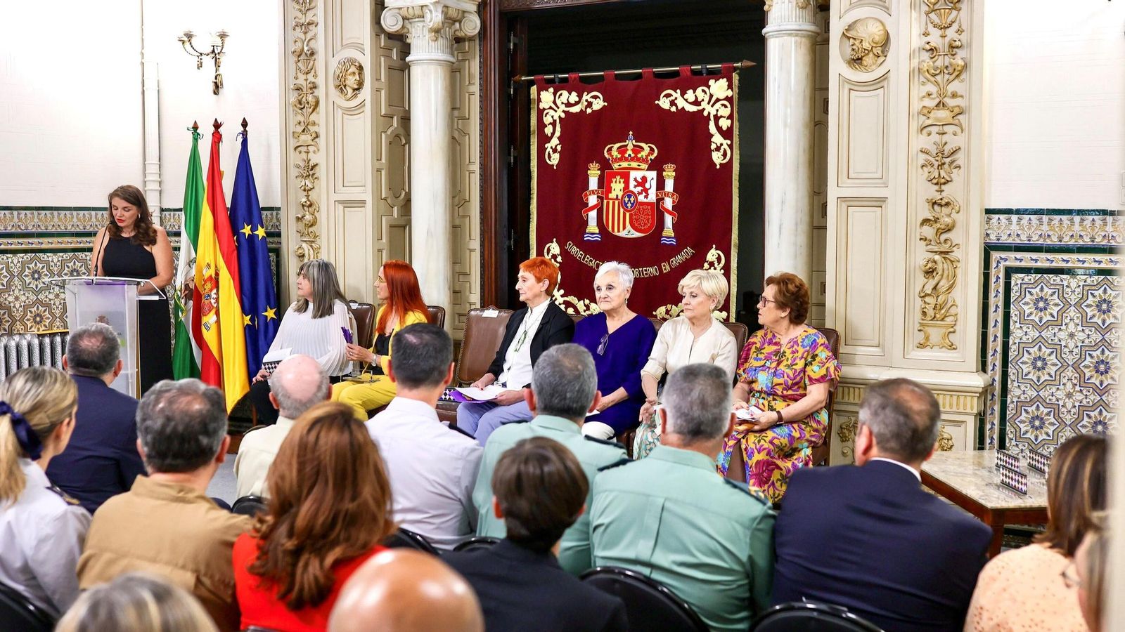 La Subdelegación del Gobierno en Granada ha acogido esta tarde el acto de entrega de los galardones “Granadinas por la Libertad”
