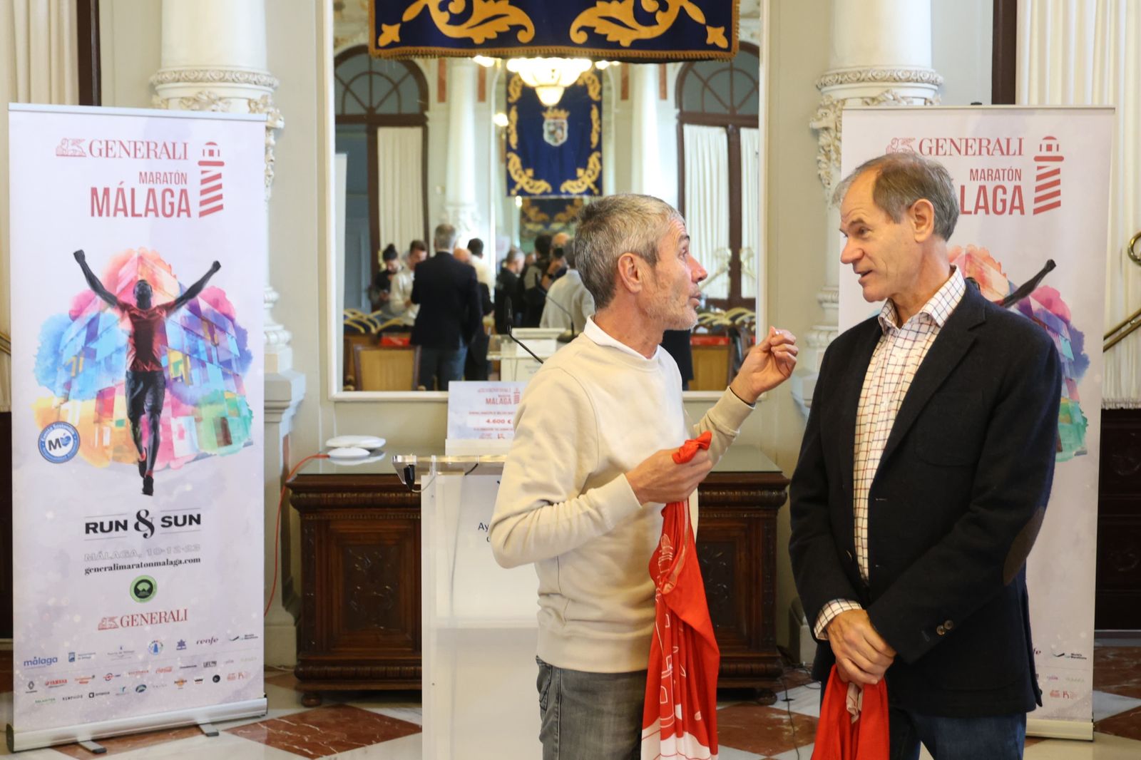 Las fotos de la presentación de la Maratón de Málaga 2023
