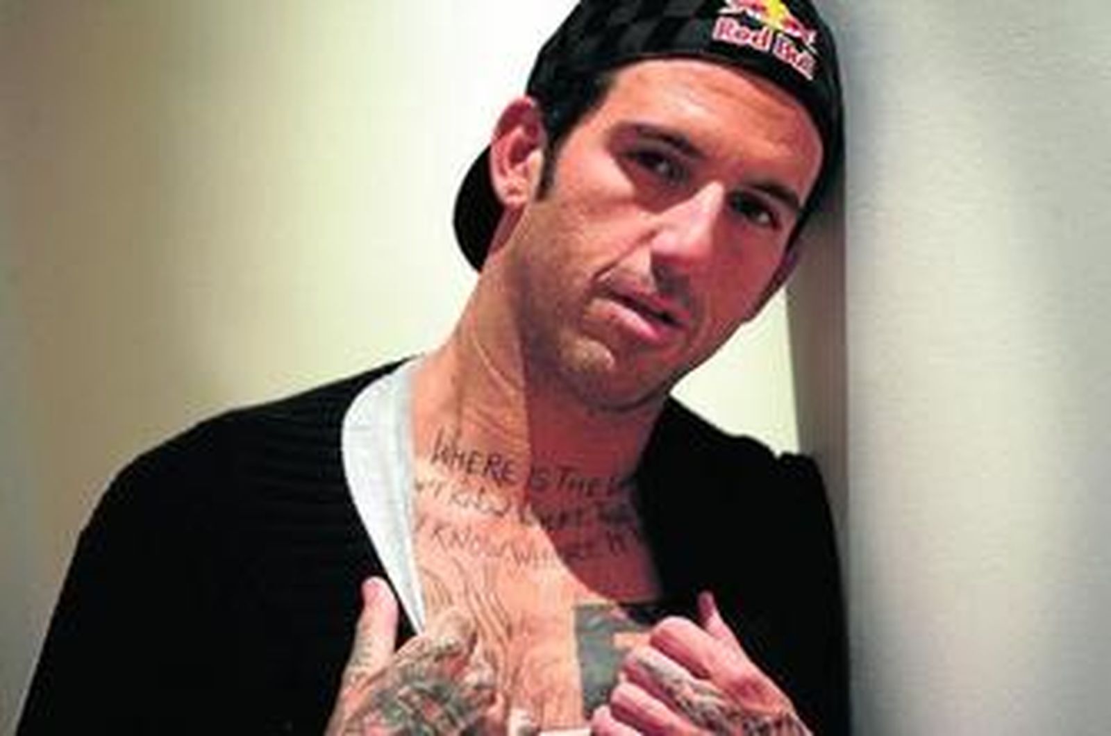 Josef Ajram, alias 'ironman', en una visita a Sevilla este año.