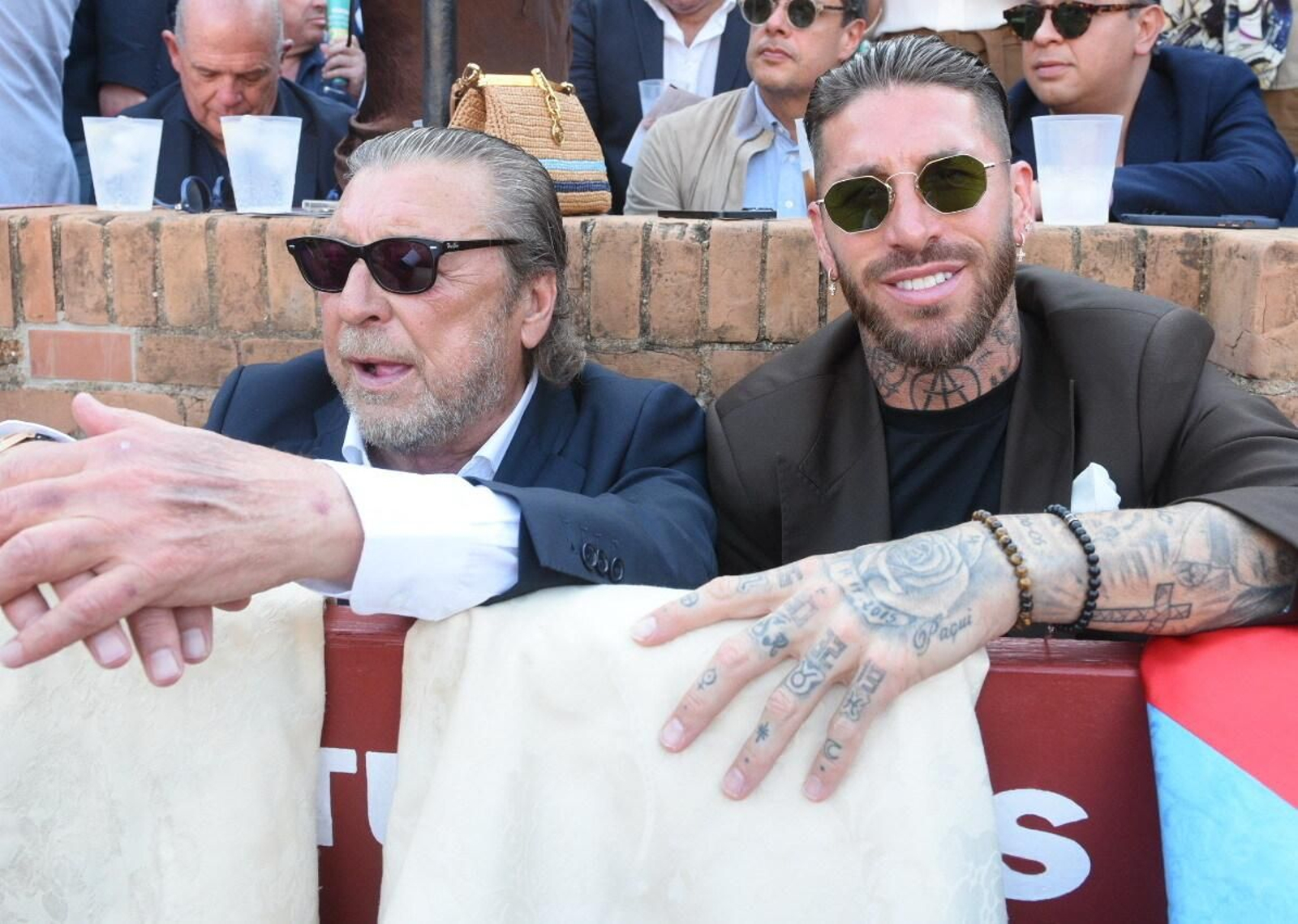 Sergio Ramos y su padre