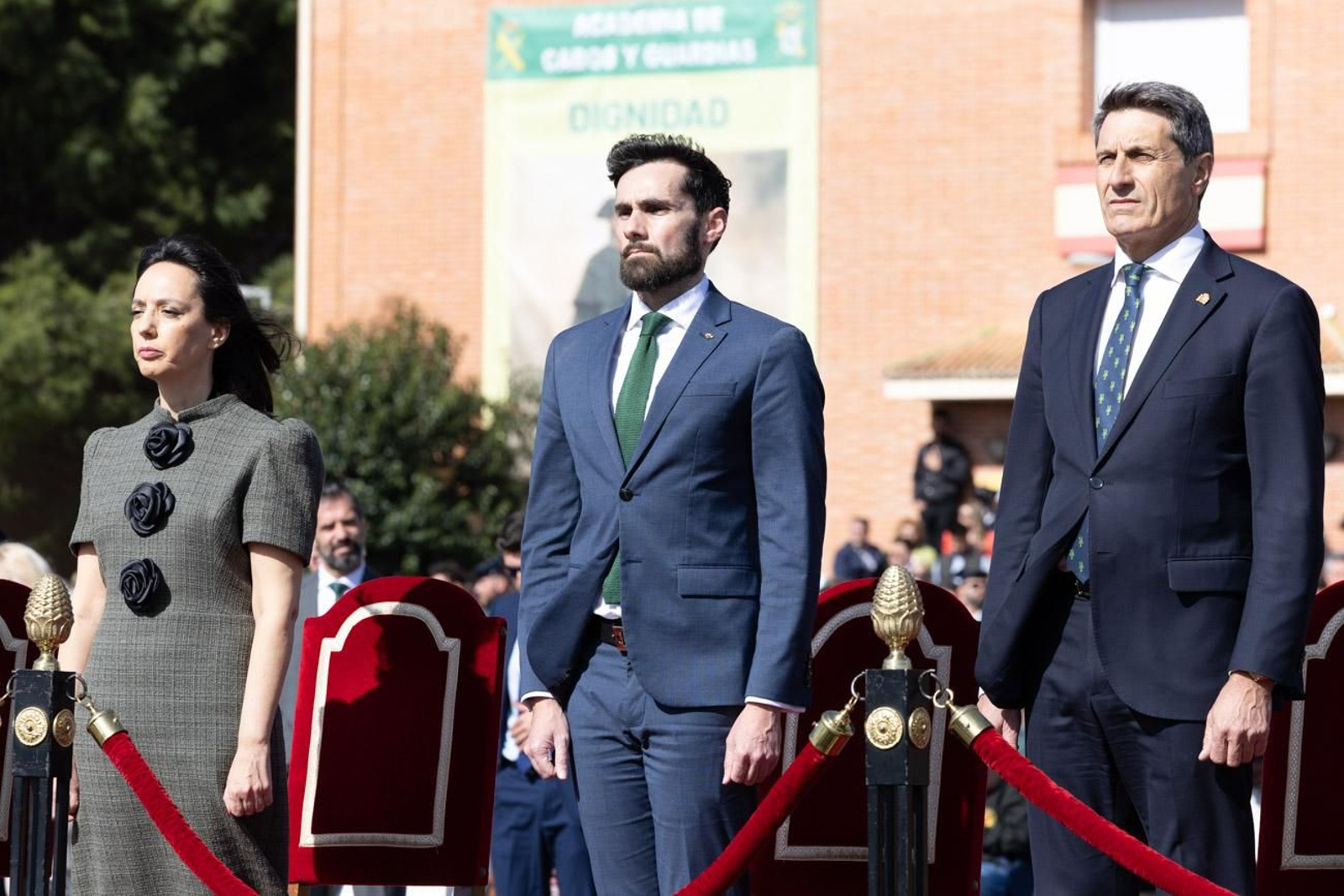 Acto de jura de bandera de la 130ª promoción de guardias civiles de la Academia de Baeza