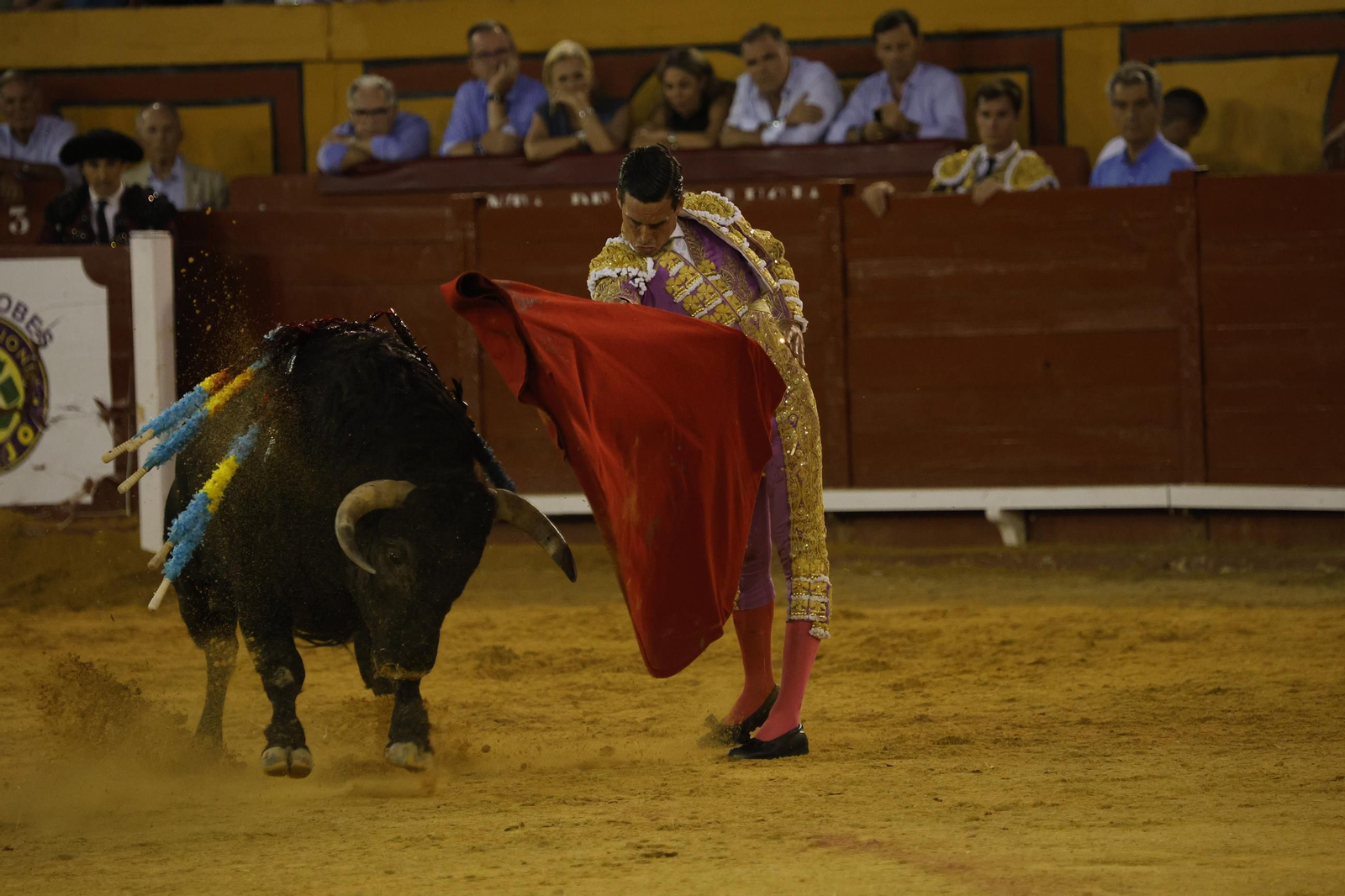 Fotos de Perera, Luque y Galván con toros de Fuente Ymbro en la primera corrida de la Feria de Algeciras 2025