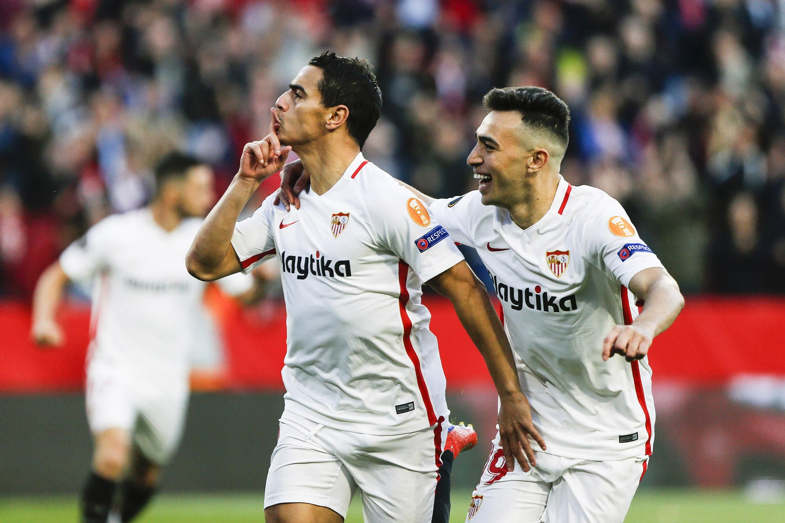 Las imágenes del Sevilla FC - Slavia de Praga