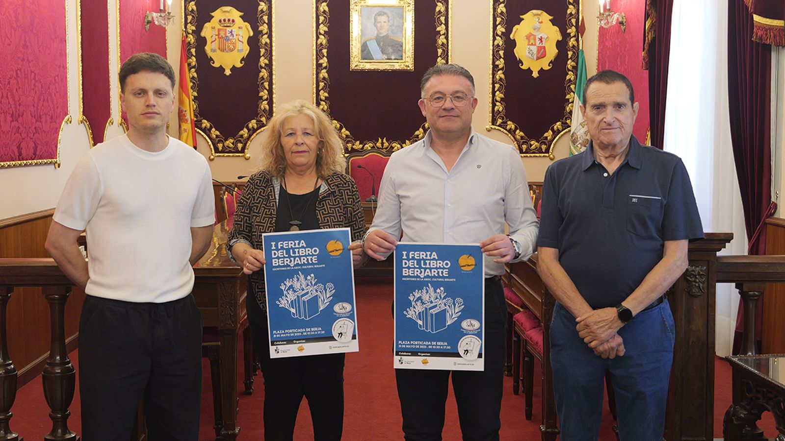 Presentacion de la Feria del Libro Berjarte.