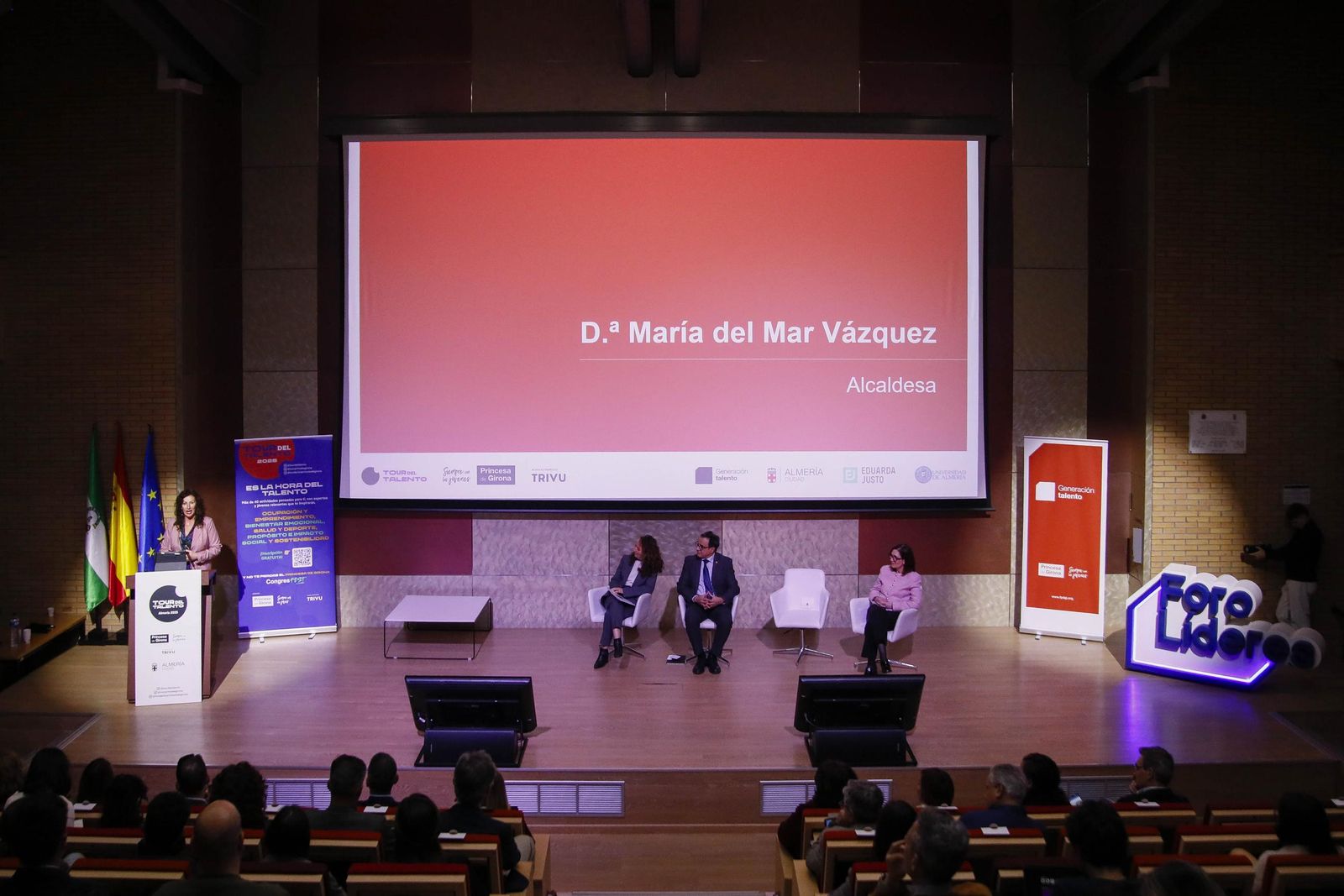 Las imágenes de la inauguración "El Tour del Talento 2025" en la Universidad de Almería