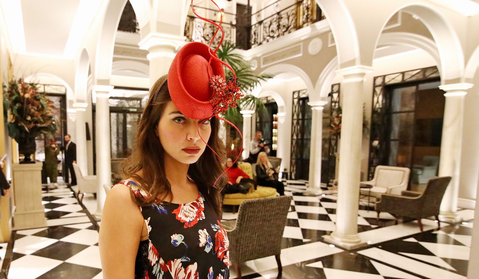 Ángeles Verano presenta su nueva colección en el 'Hotel Casa Palacio María Luisa'