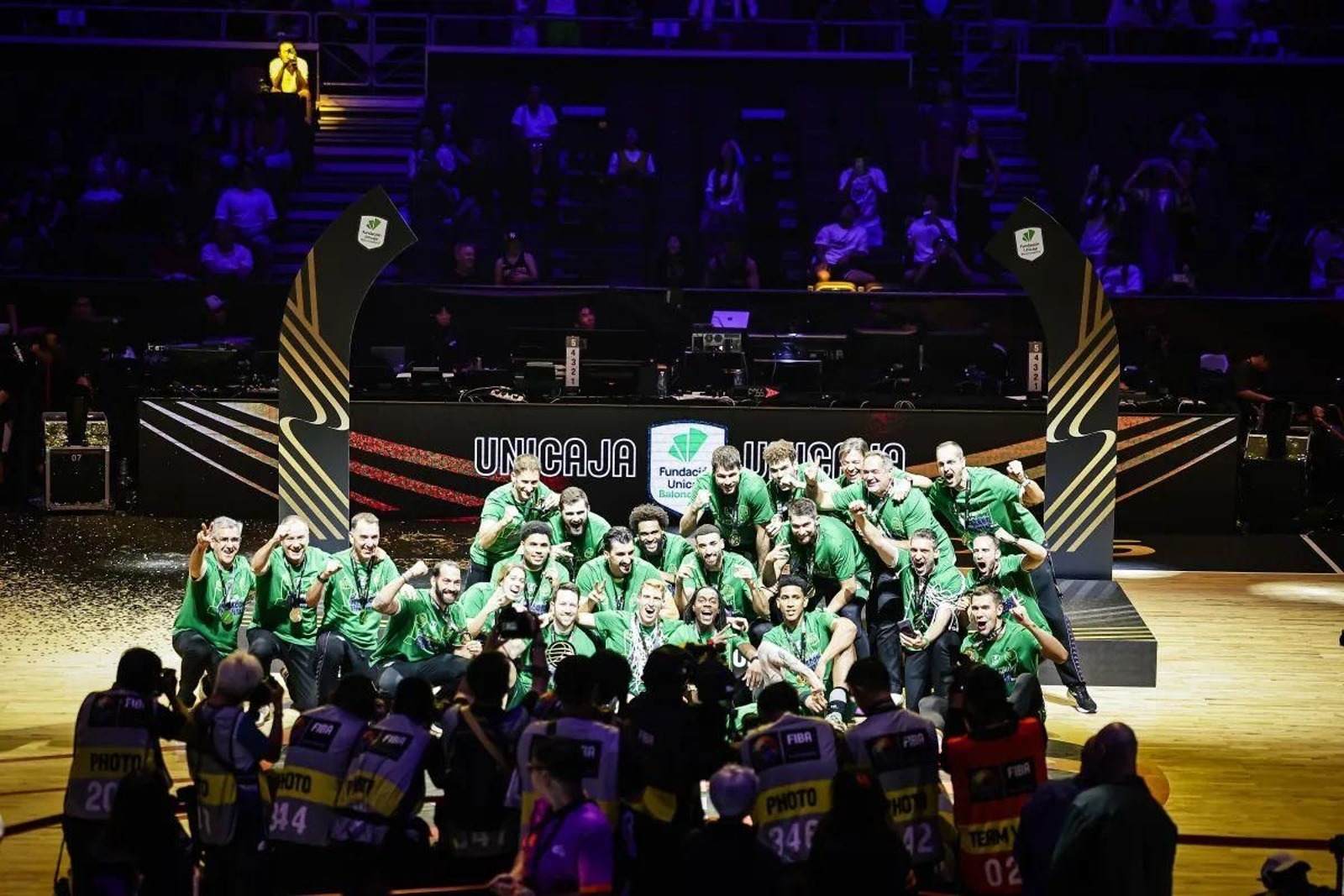 Las fotos del Unicaja campeón en la Copa Intercontinental