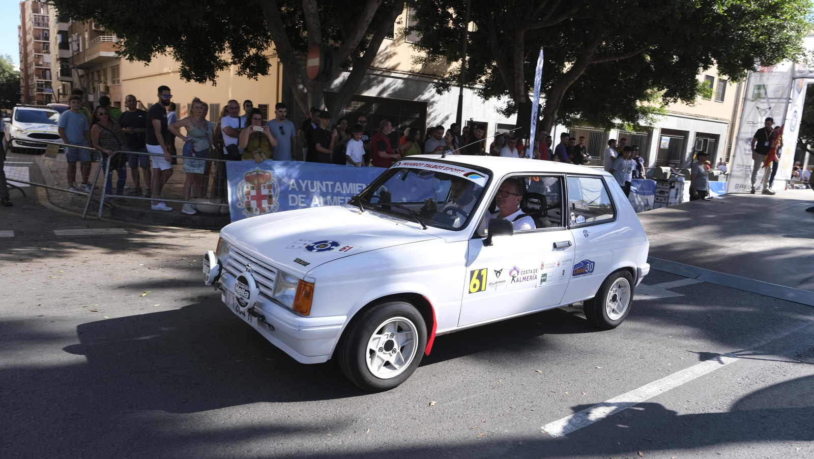 Imágenes de la salida del Rallye Costa de Almería