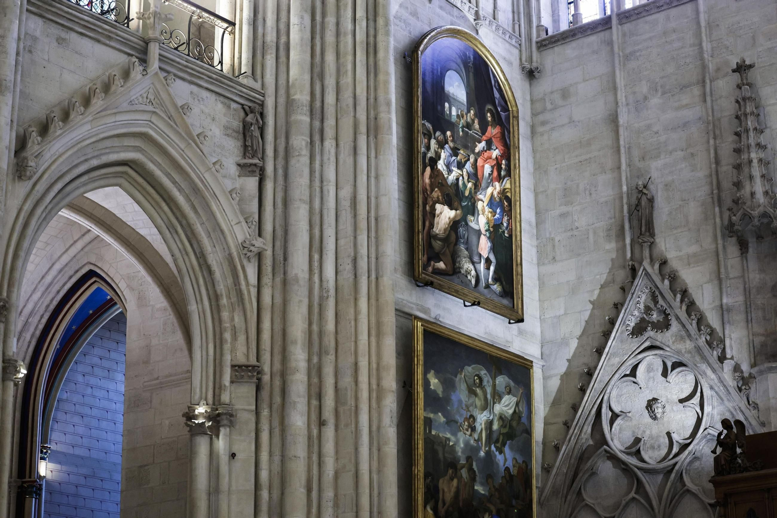 Así es el nuevo interior de Notre Dame tras la restauración Así es el nuevo interior de Notre Dame tras la restauración