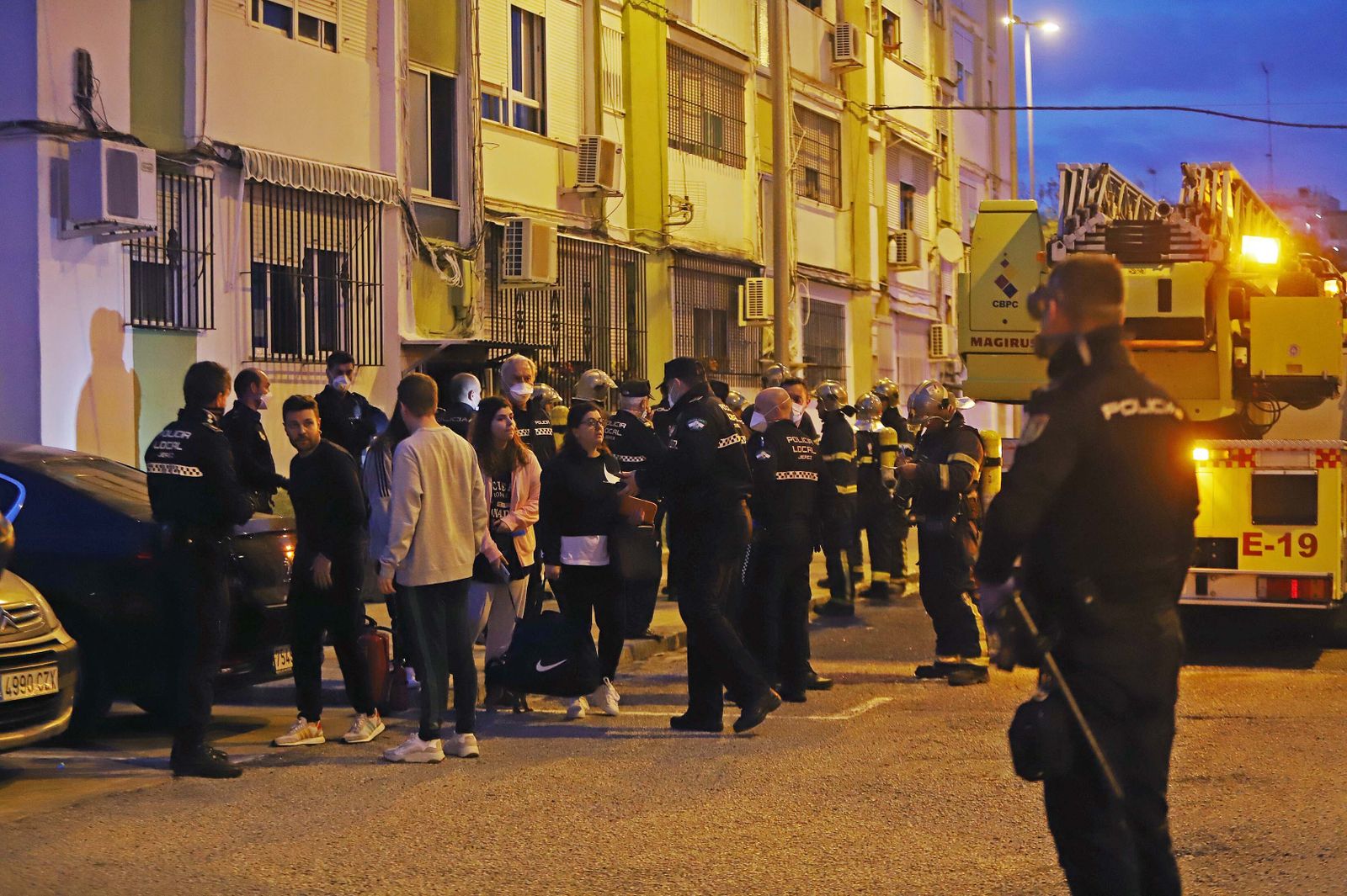 Imágenes del incendio en Santo Tomás de Aquino