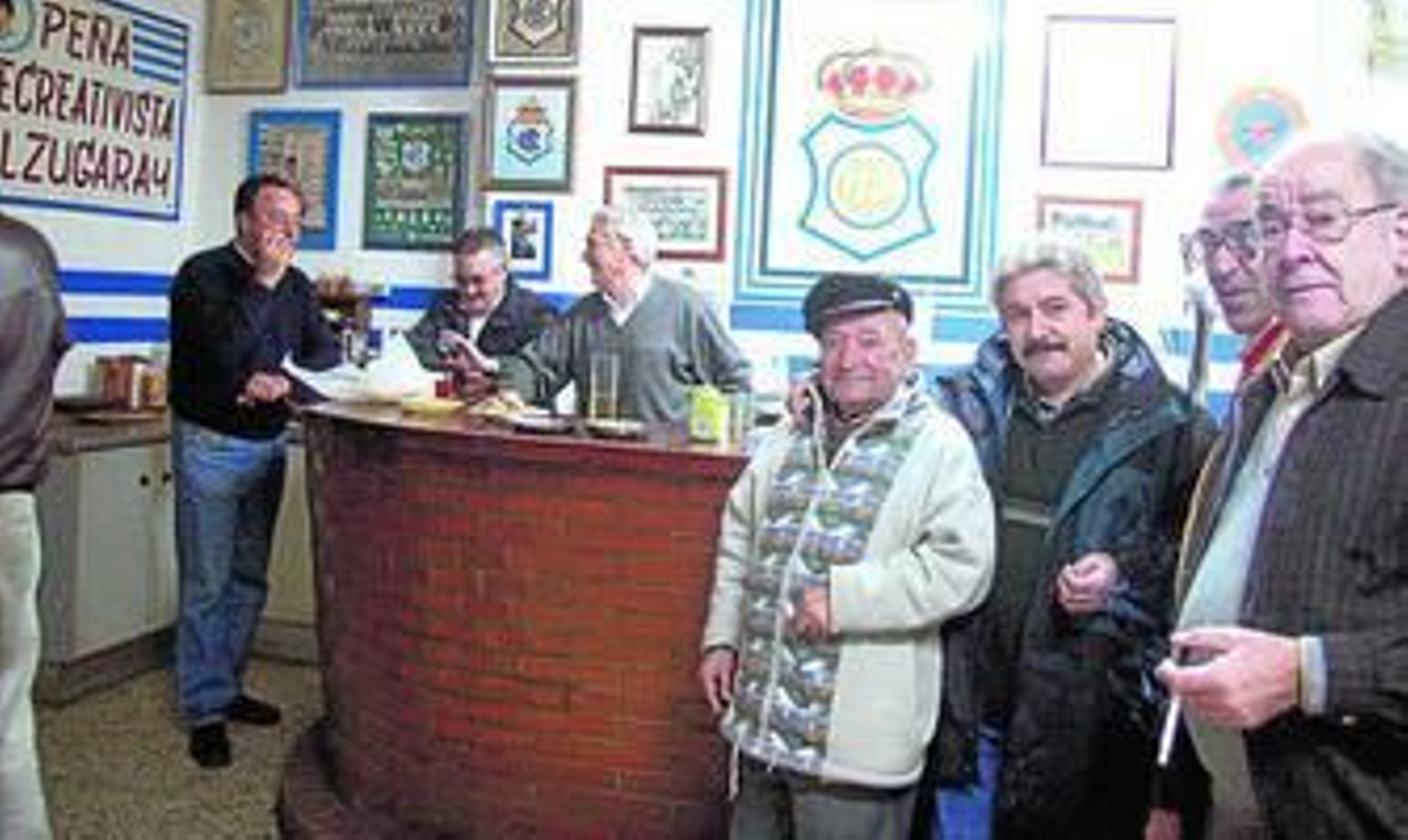 La peña Alzugaray, lugar tradicional de encuentro del recreativismo durante los últimos 25 años.