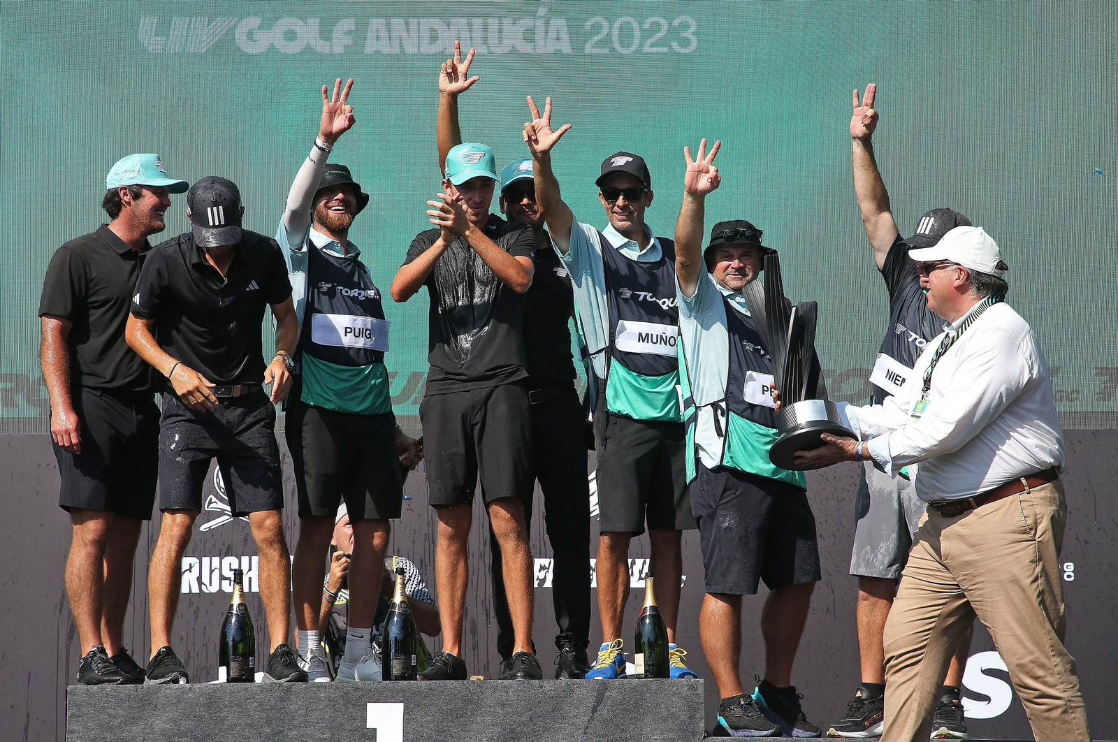 Fotos de la jornada final del LIV Golf Andalucía 2023 en Valderrama