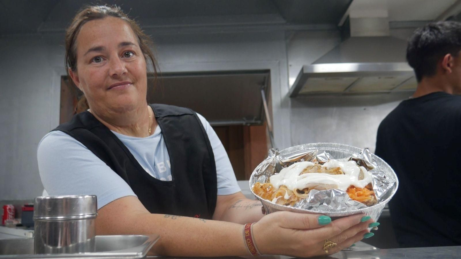 Las patatas asadas son un imperdible.