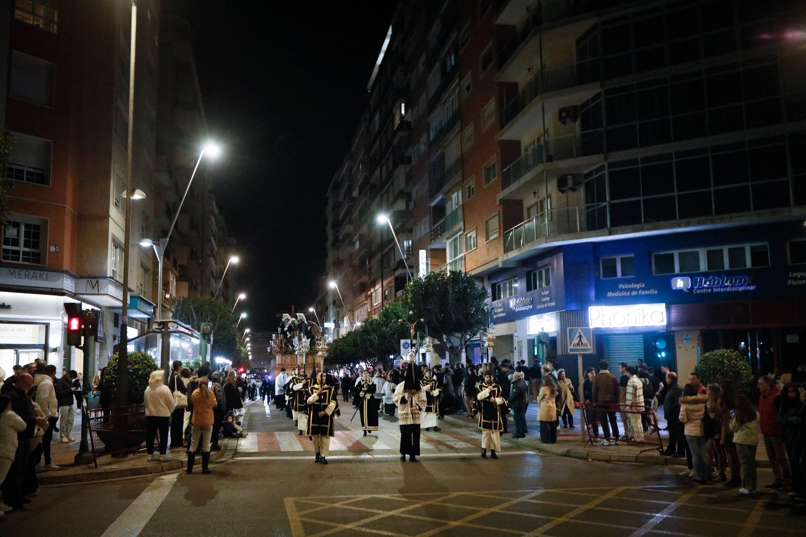 La procesión de La Caridad de Almería, en imágenes