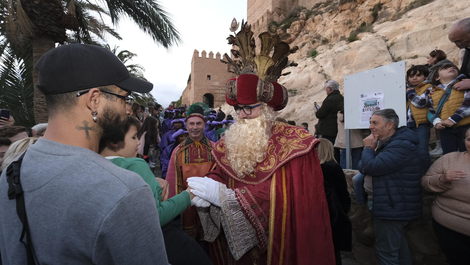 Imágenes de la Cabalgata de los Reyes Magos en Almería