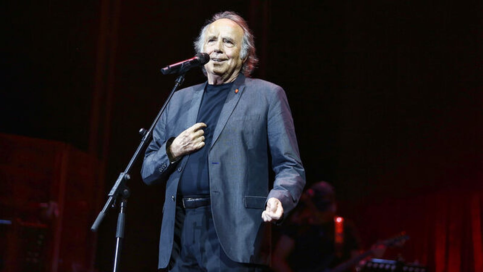 Joan Manuel Serrat durante una actuación el pasado junio en el Auditorio Municipal de Málaga
