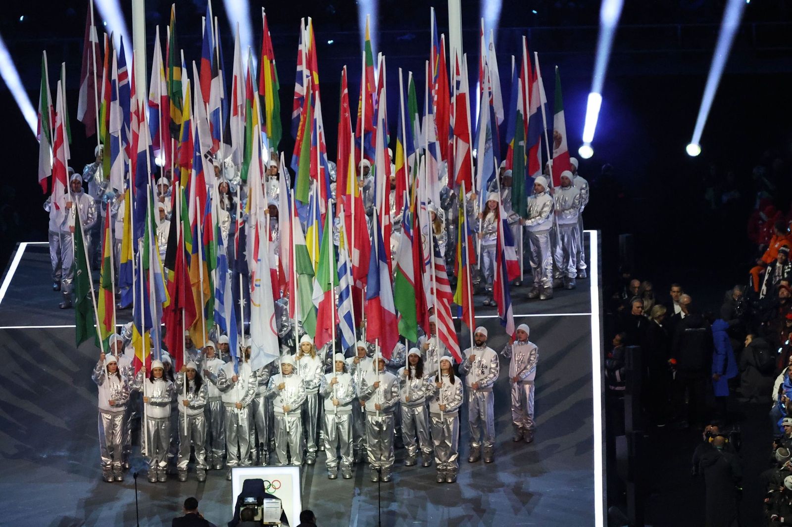 Las fotos de la inauguración de los Juegos Olímpicos de invierno de 2026