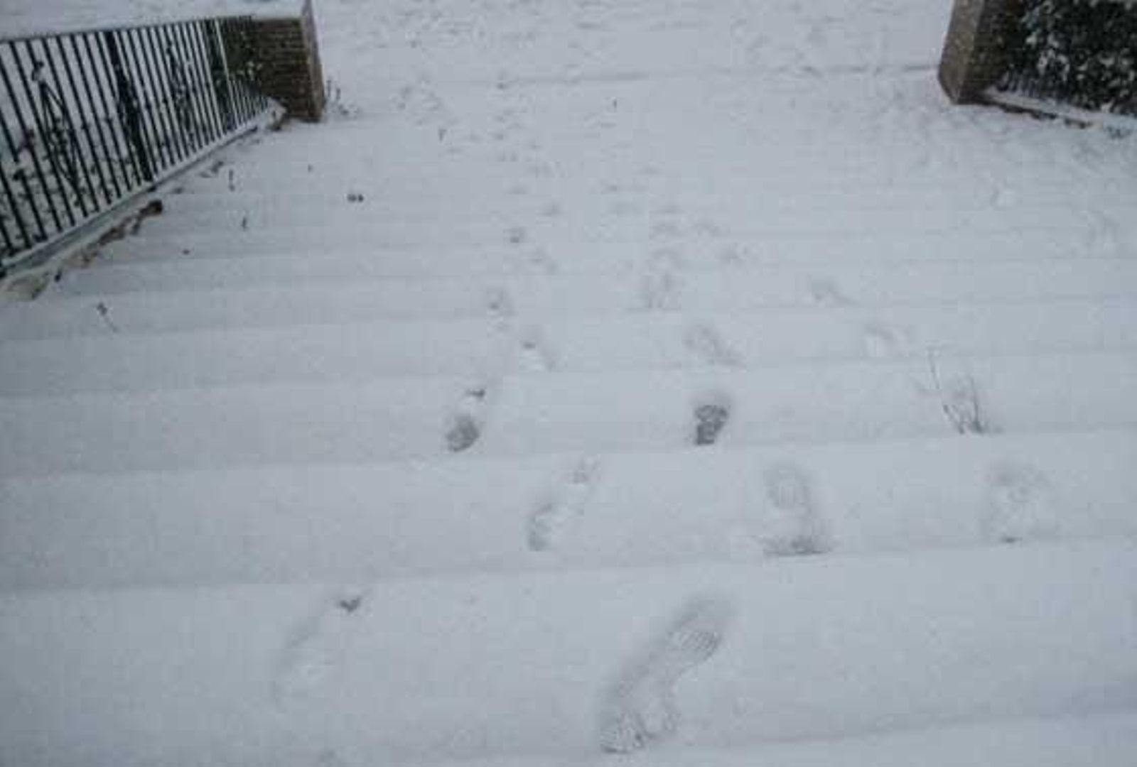 Intensa nevada en Constantina (enero 2010)