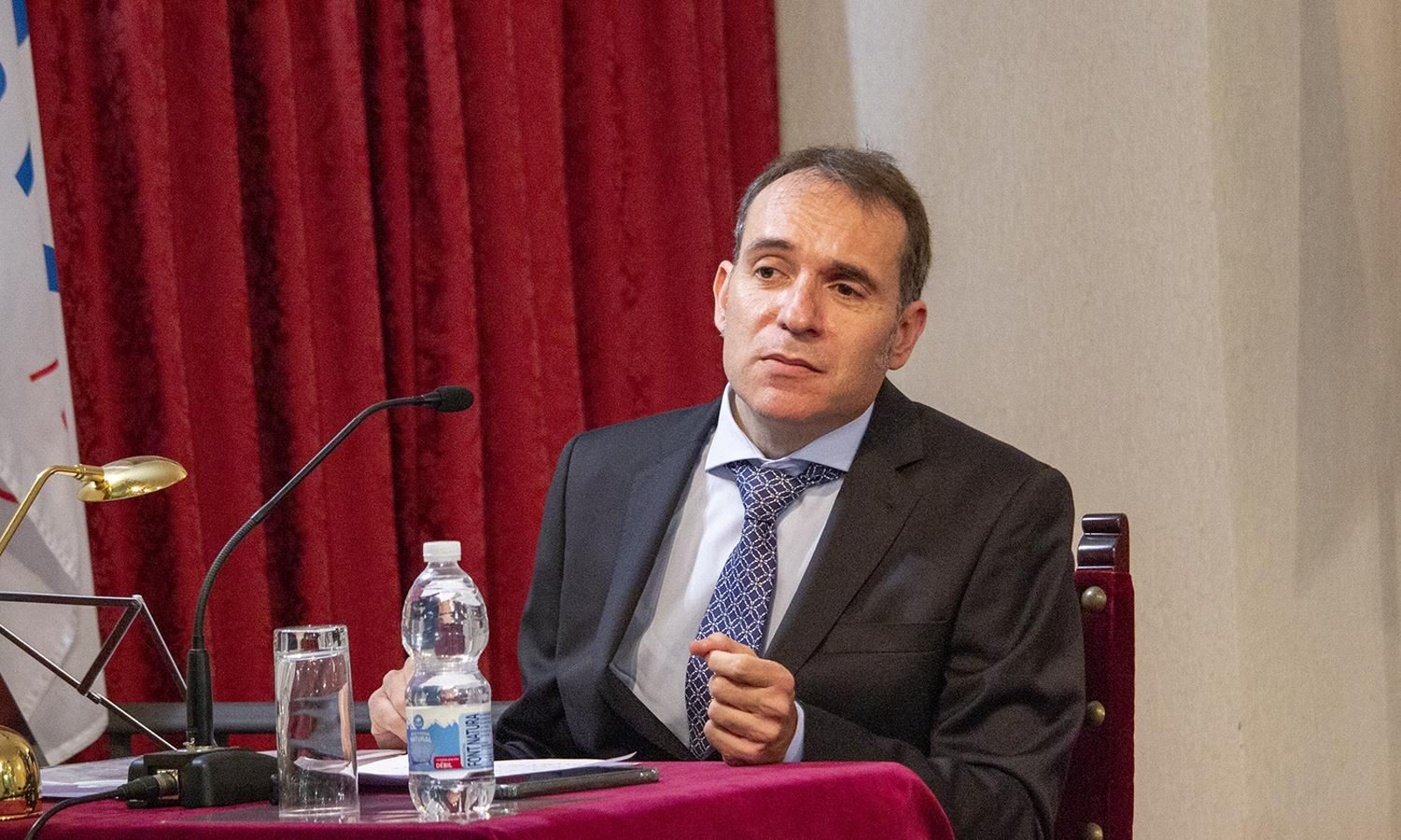 Roberto Sabater, durante su conferencia.