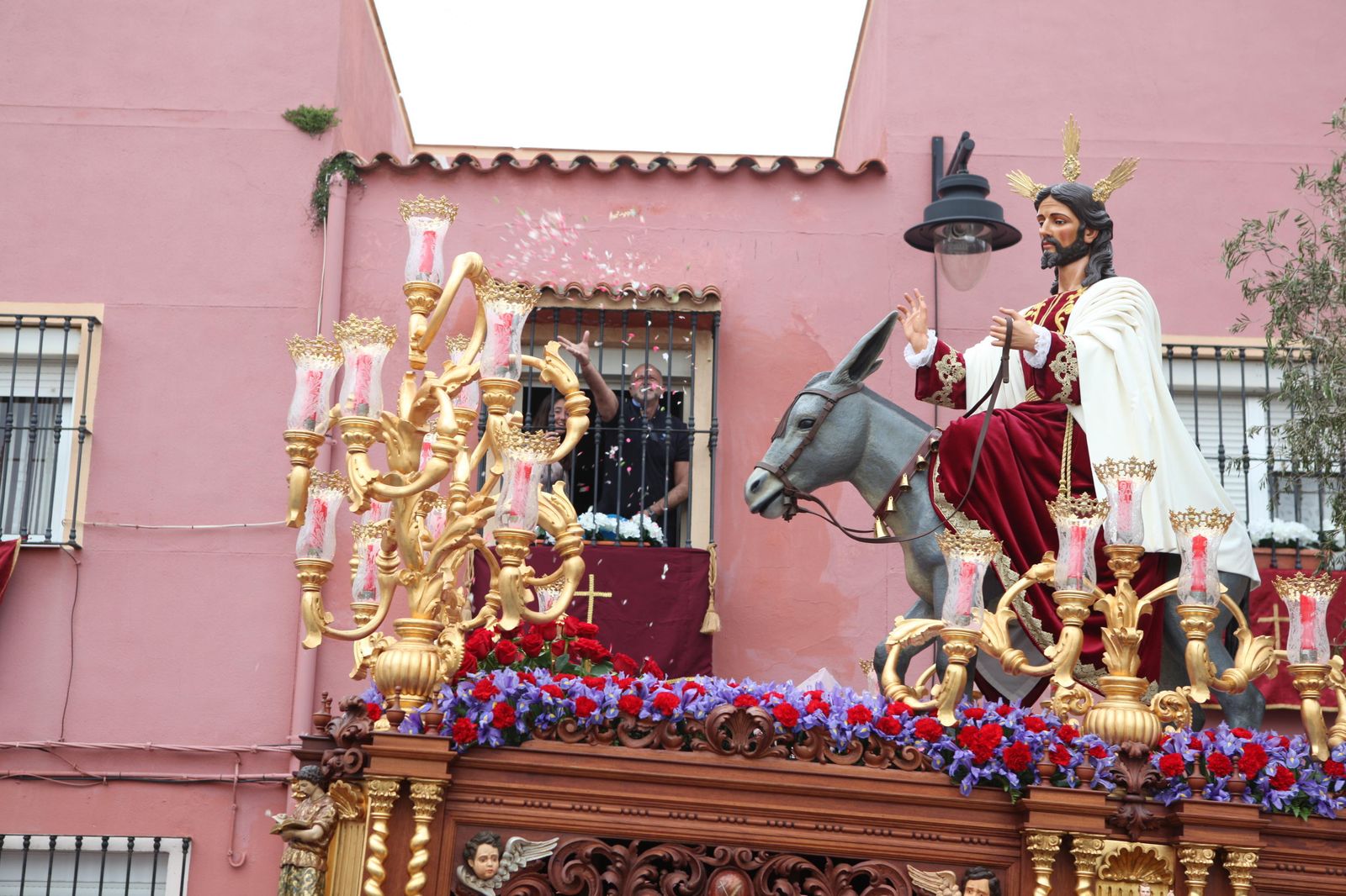 La imagen de la Borriquita.