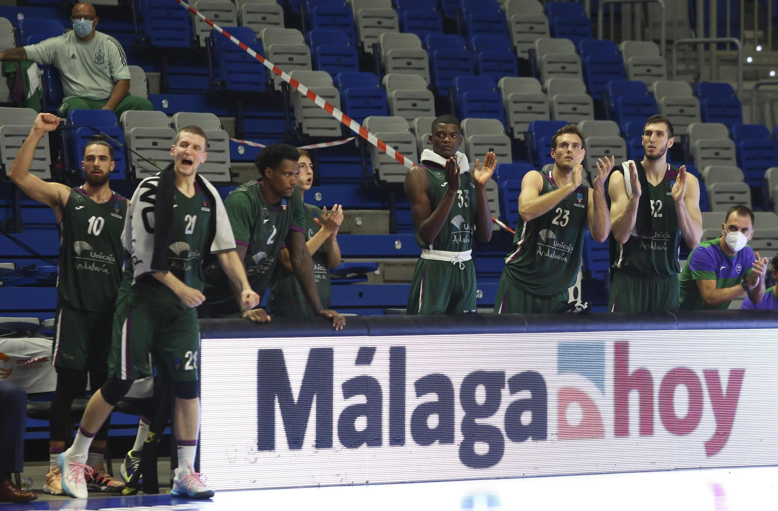 Los cinco años de Adam Waczynski en el Unicaja, en fotos