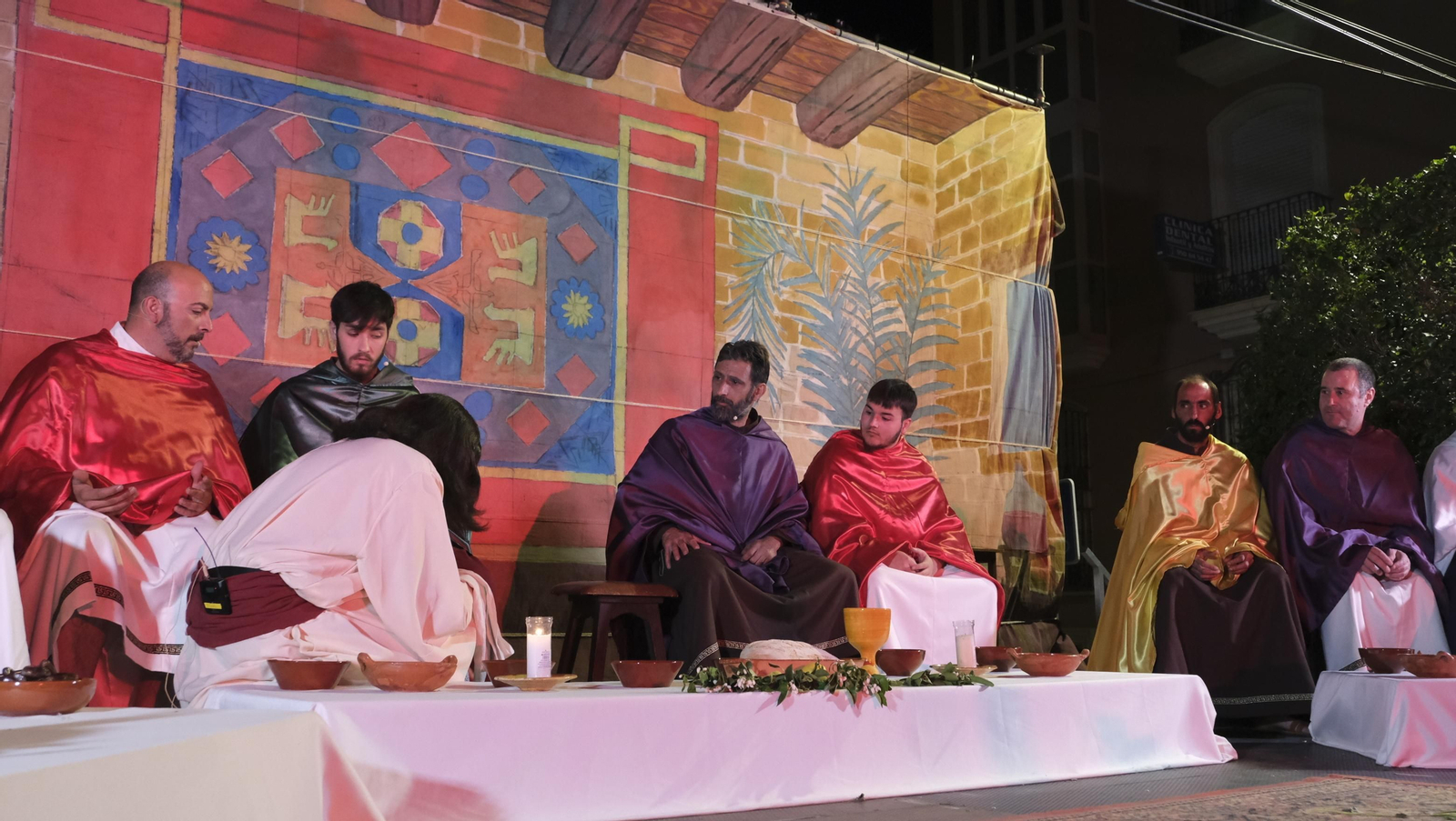 Imágenes de la Pasión Viviente en la Semana Santa de Gádor 2023