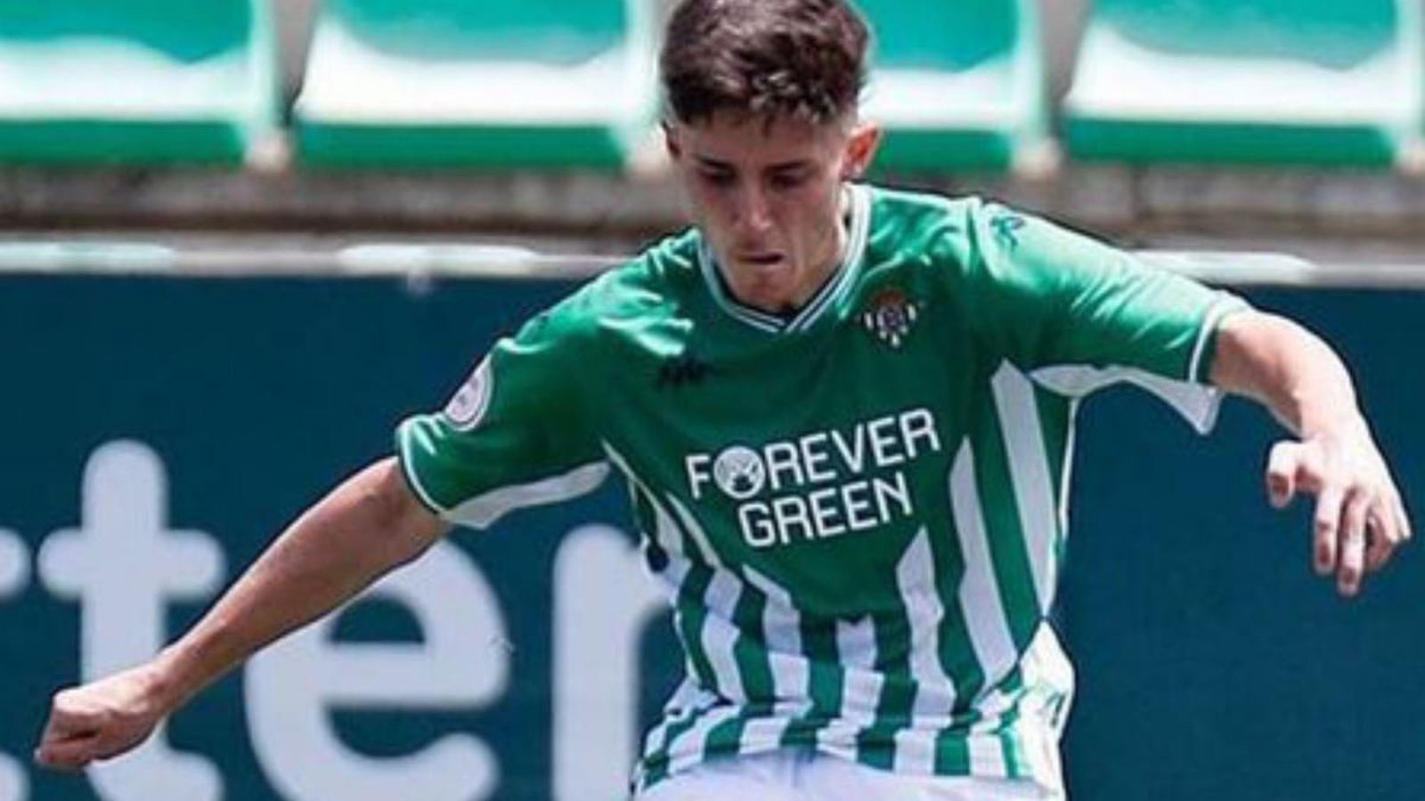 Sorroche, en un partido como verdiblanco.