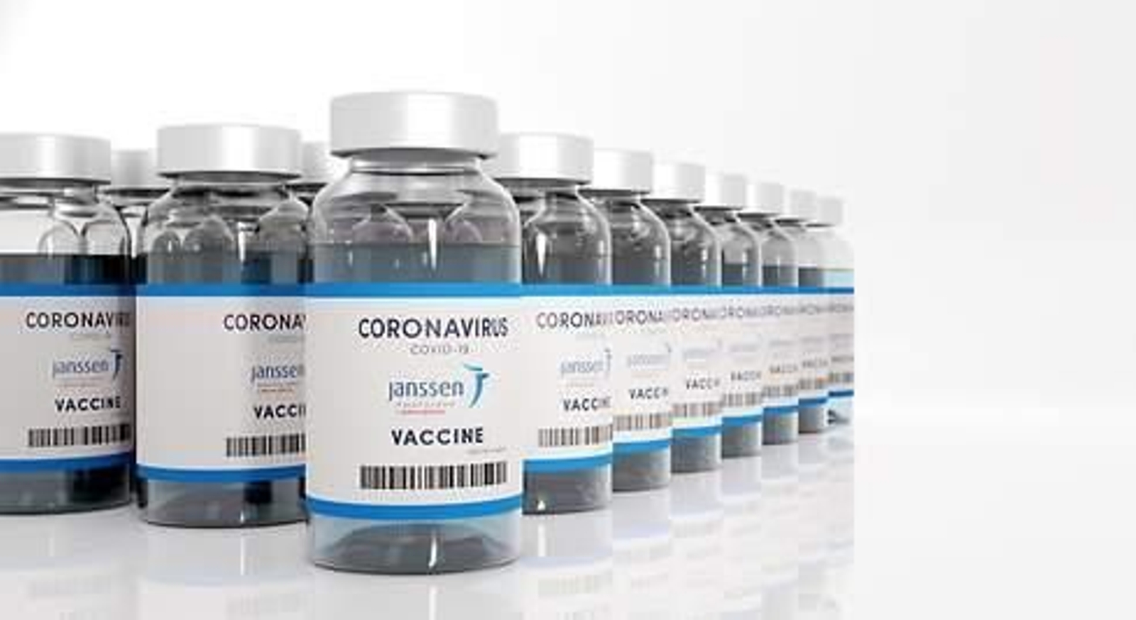 Viales con la vacuna de Janssen