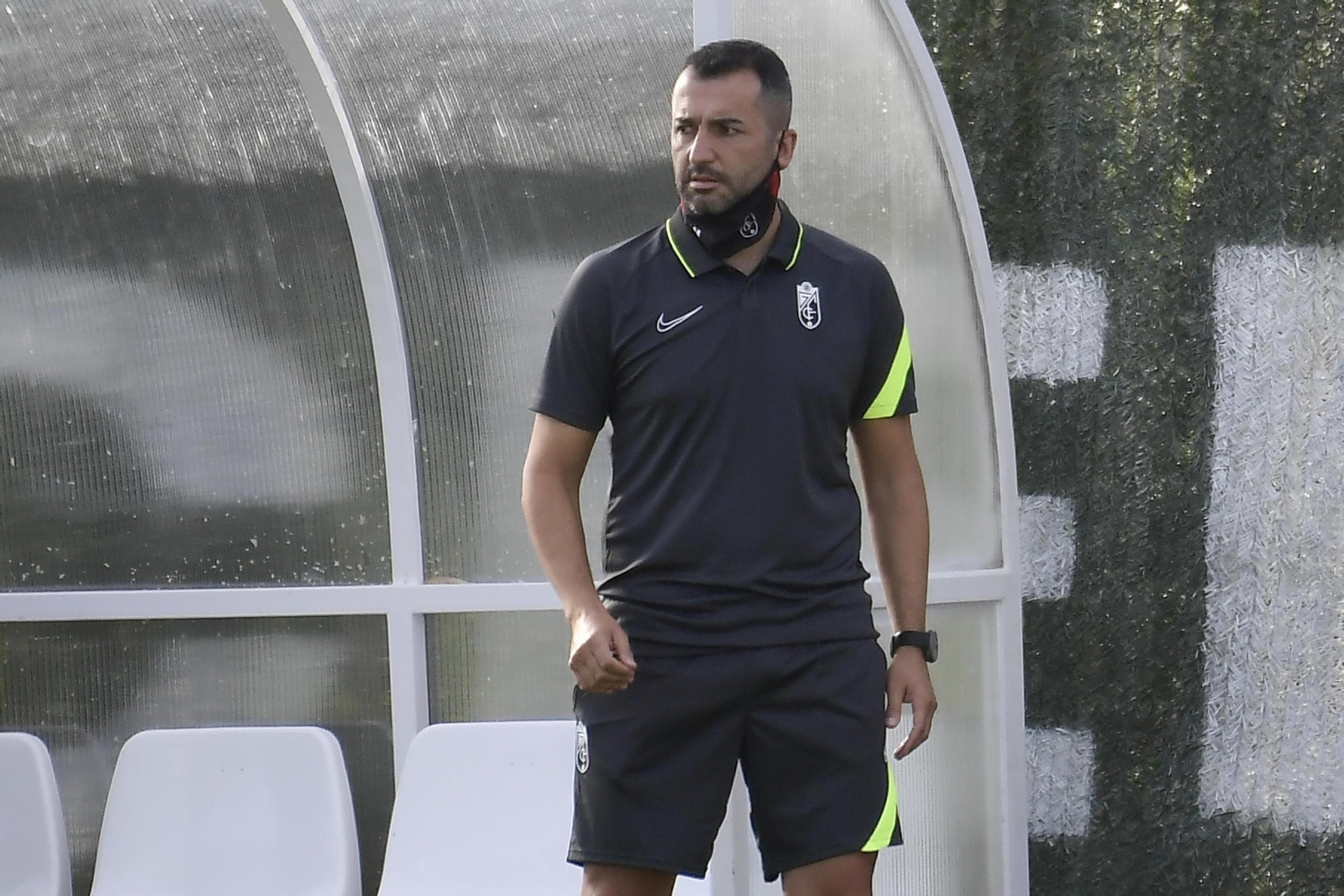 Diego Martínez, durante un partido de esta pretemporada en Marbella