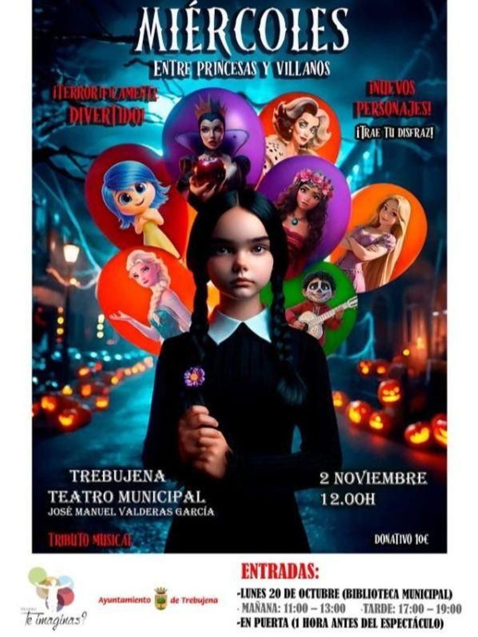 'Miércoles, entre princesas y villanos', un tributo musical inspirado en la popular serie de la familia Addams