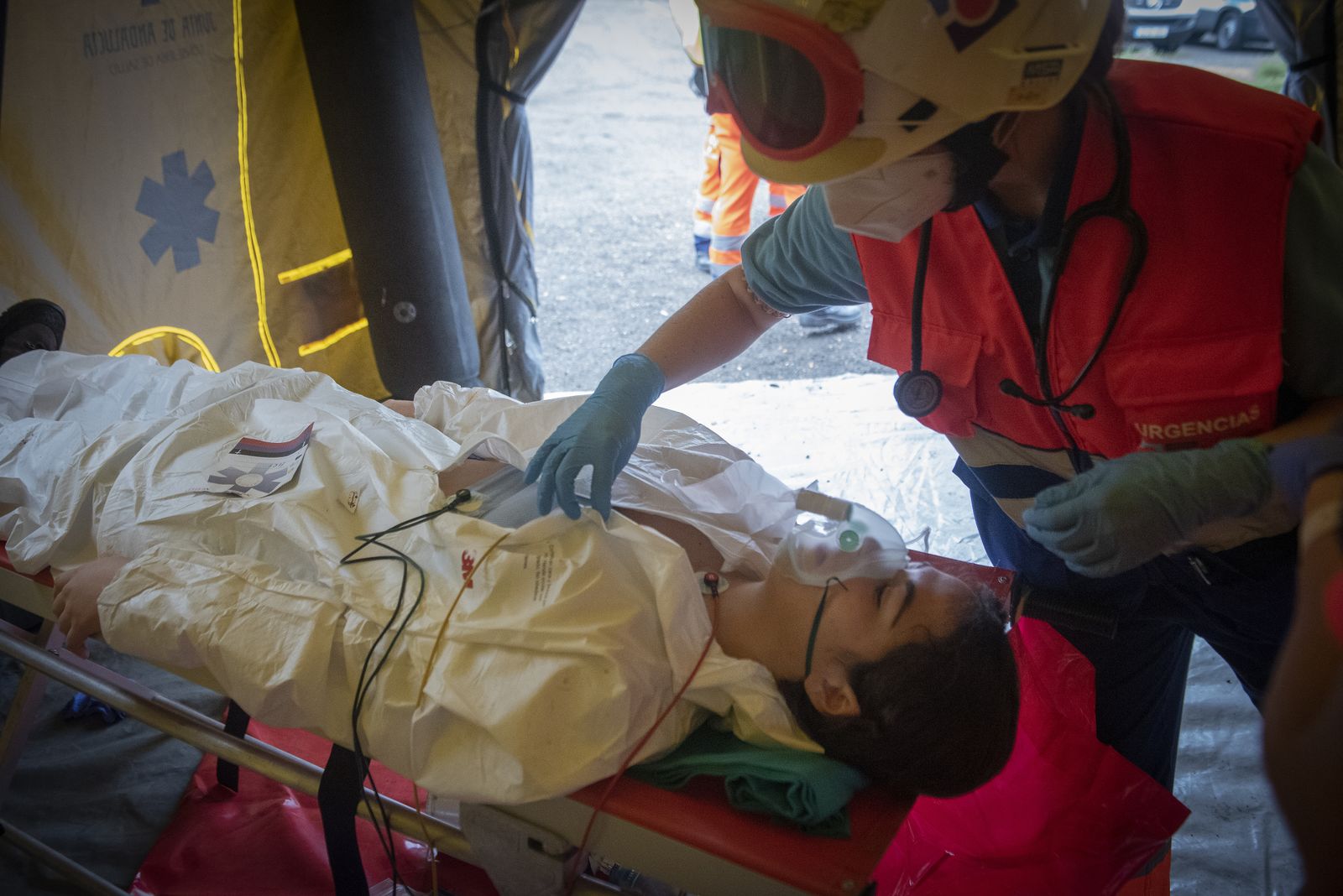 Simulacro de emergencias para la preparación ante una catástrofe meteorológica