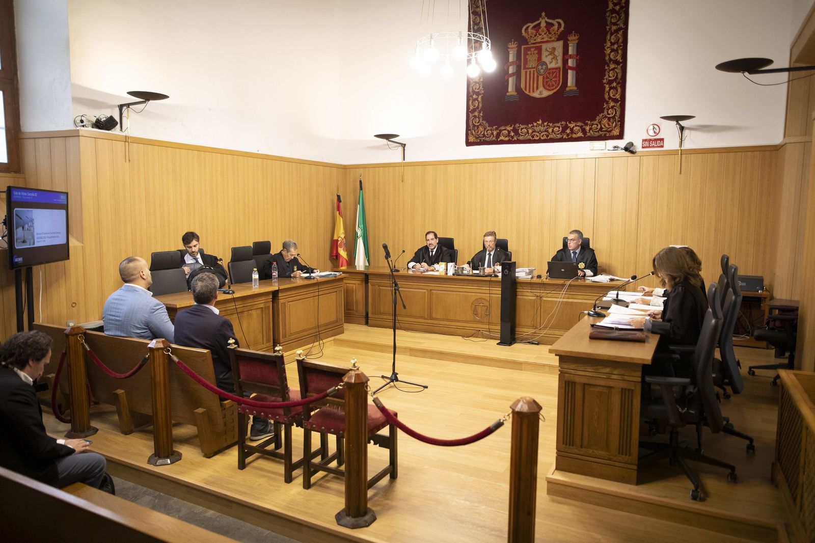 Imagen de un juicio en la Audiencia de Granada