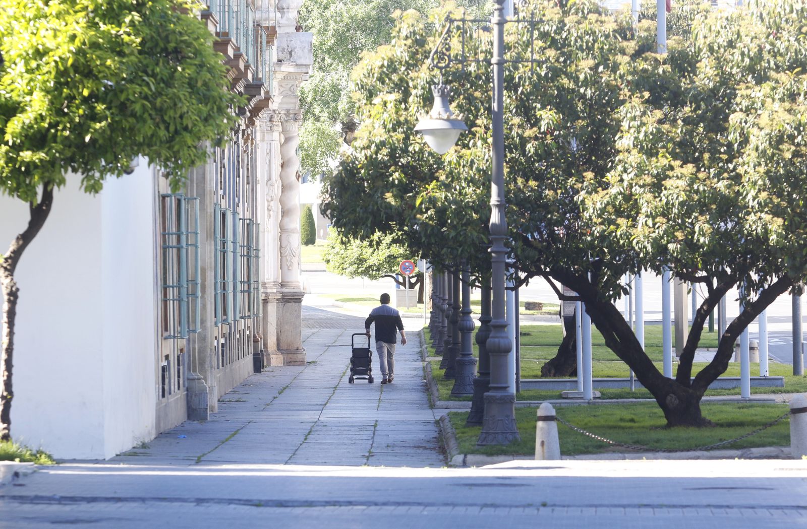 Estas son las fotografías de un Viernes de Dolores en plena cuarentena