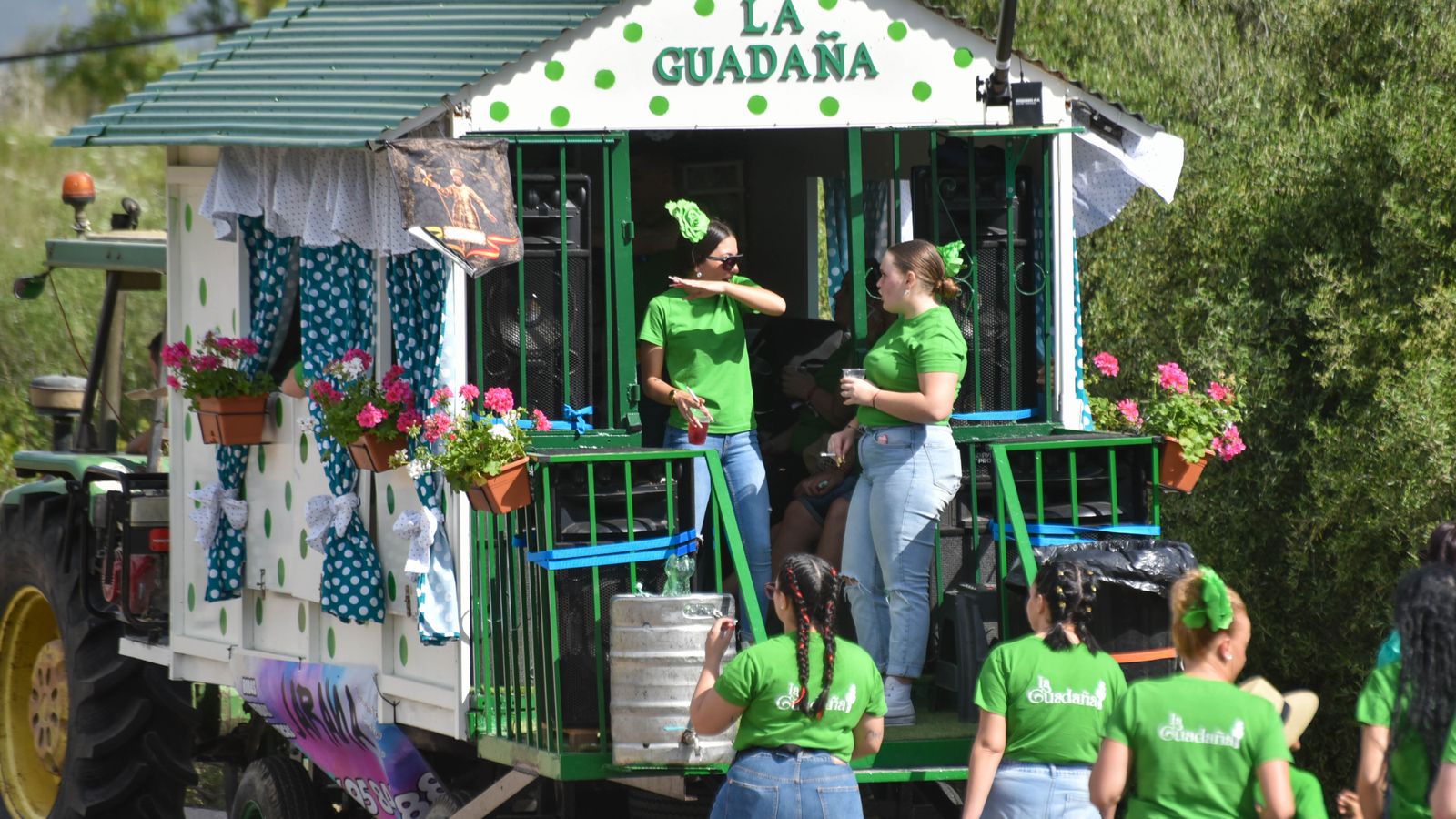 Fotos de la romería de San Isidro Labrador en Los Barrios