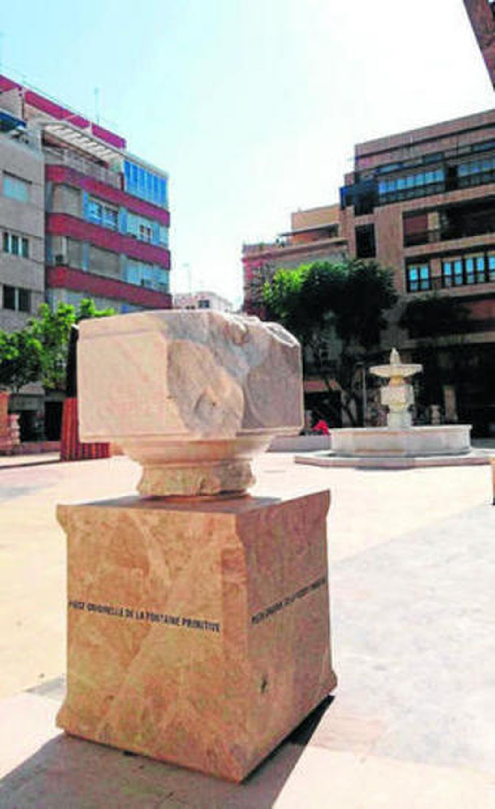 Imagen del nuevo monolito.