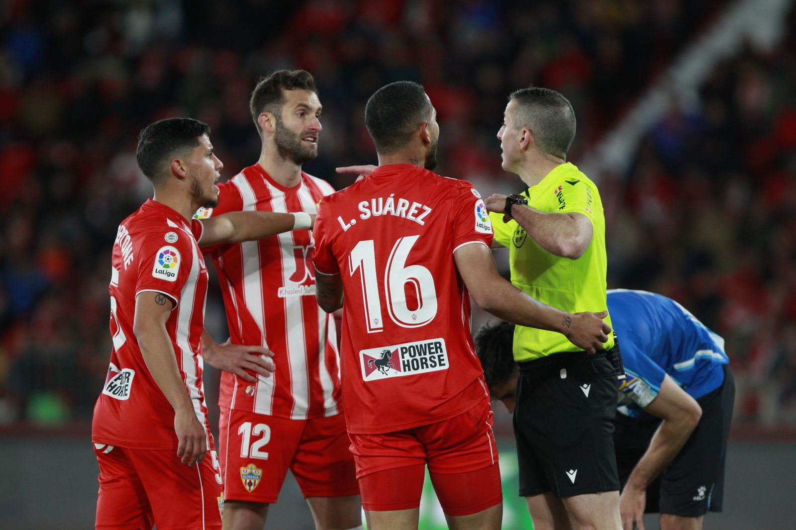 Imágenes del partido U.D. Almería-R.C.D. Espanyol