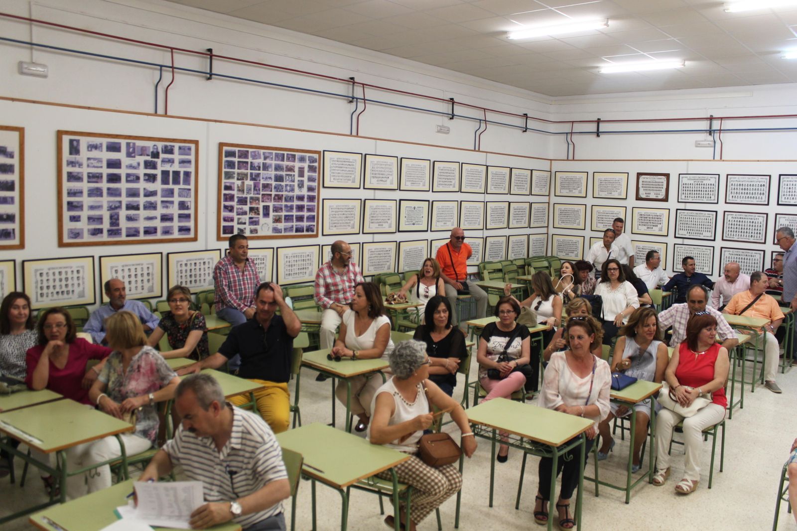 Estuvieron un total de 76 antiguos alumnos.