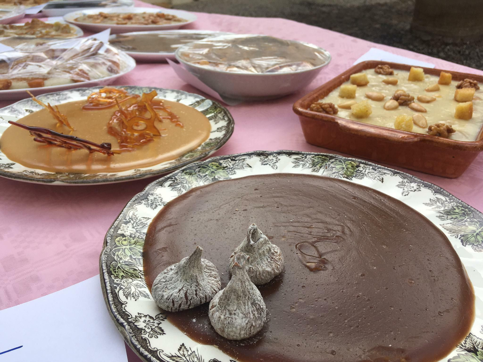 Gachas presentadas al concurso provincial de Monturque.