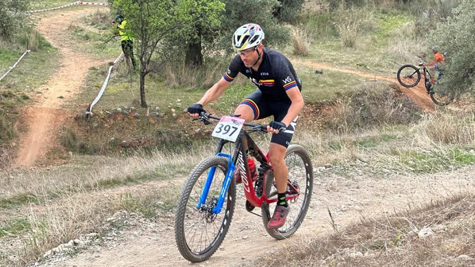 Un momento de la prueba disputada en Huétor Vega