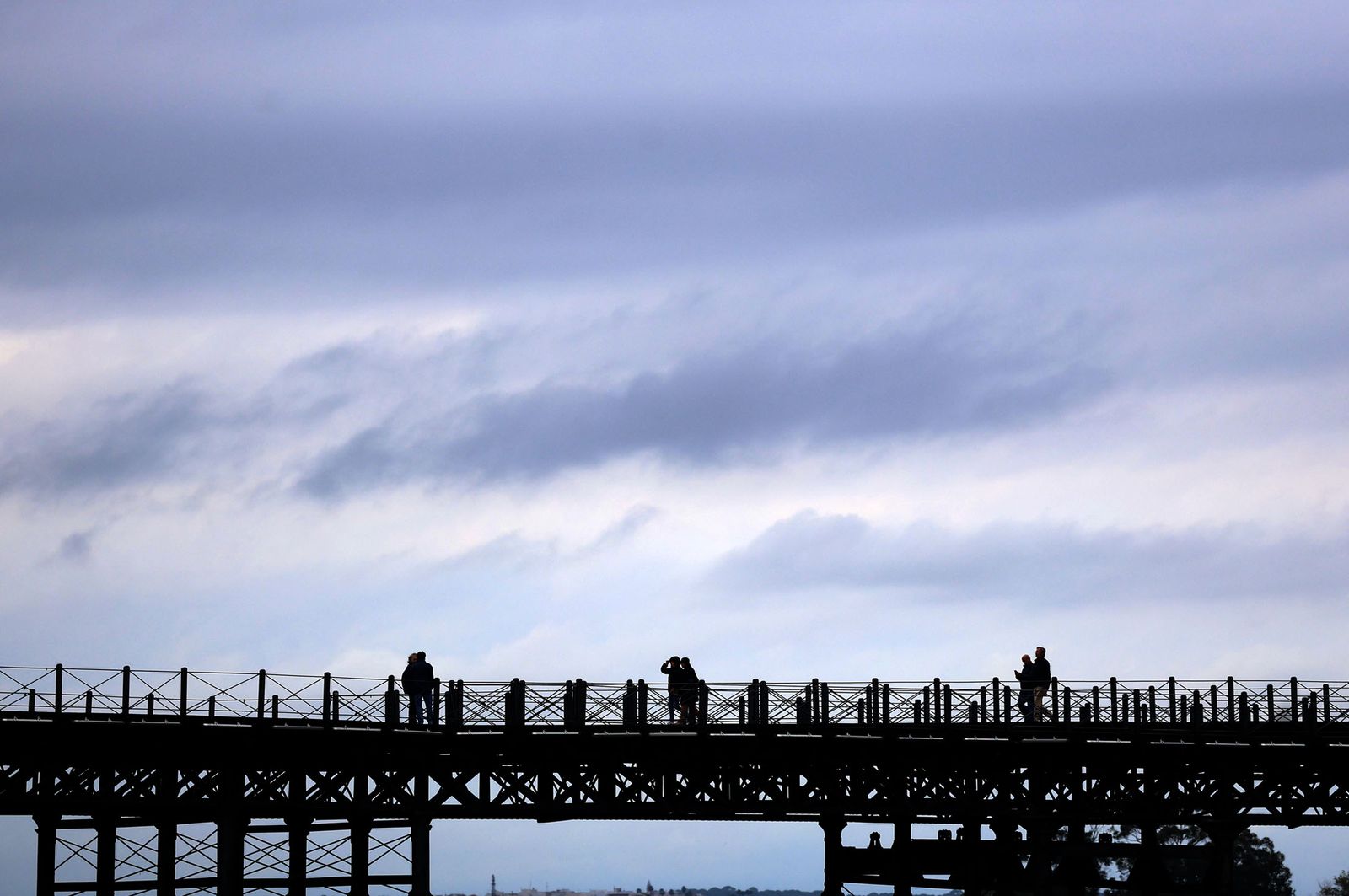 Imágenes del paso de la DANA por Huelva