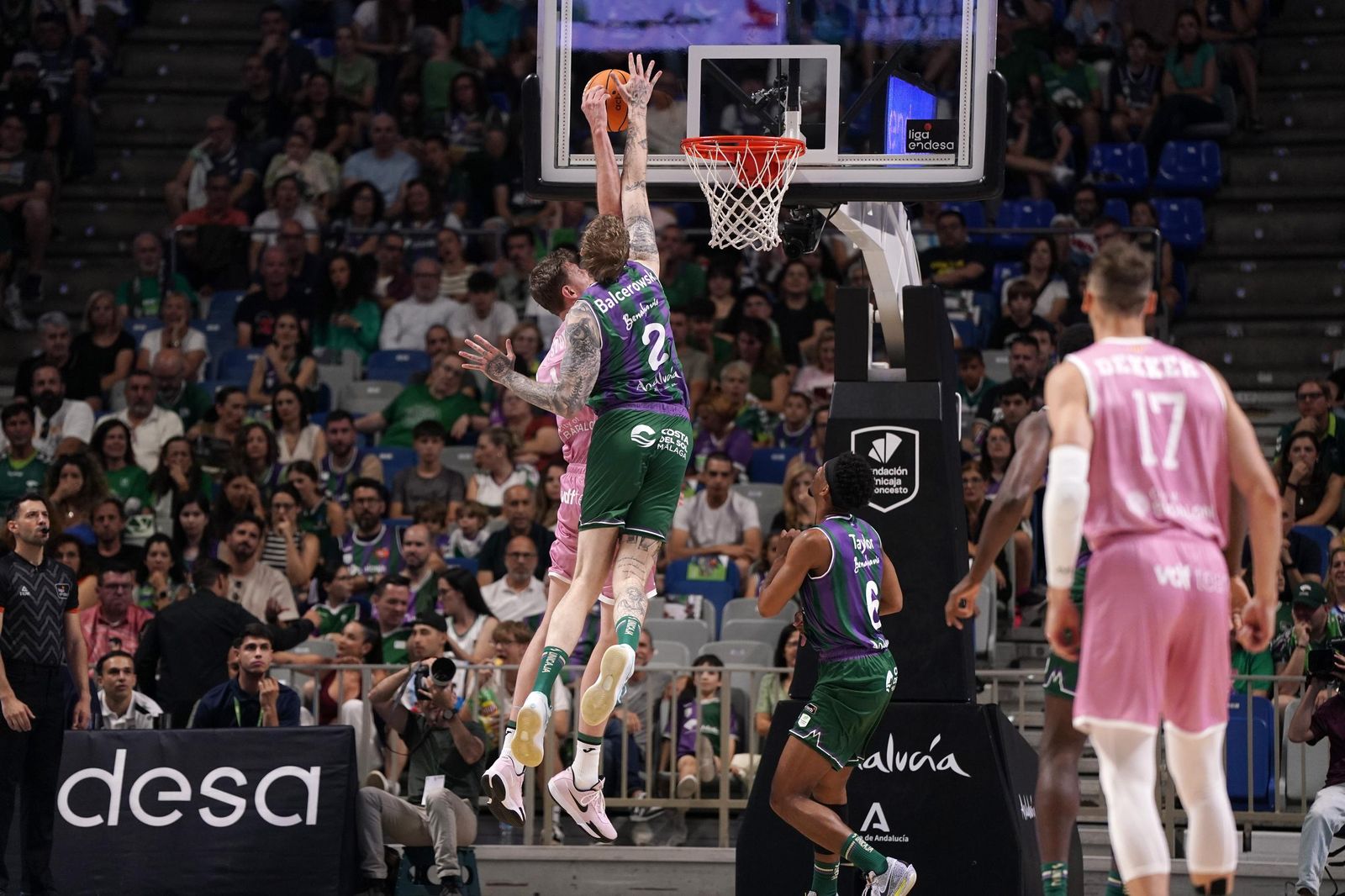 El Unicaja-Joventut, en fotos