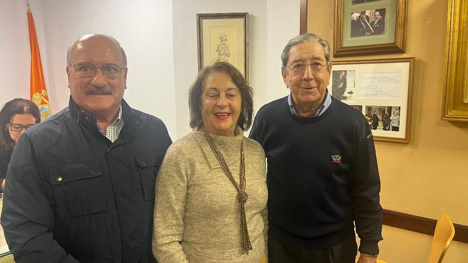 Diego Jiménez, Carolina Camacho y José Ramón Pérez Díaz-Alersi.