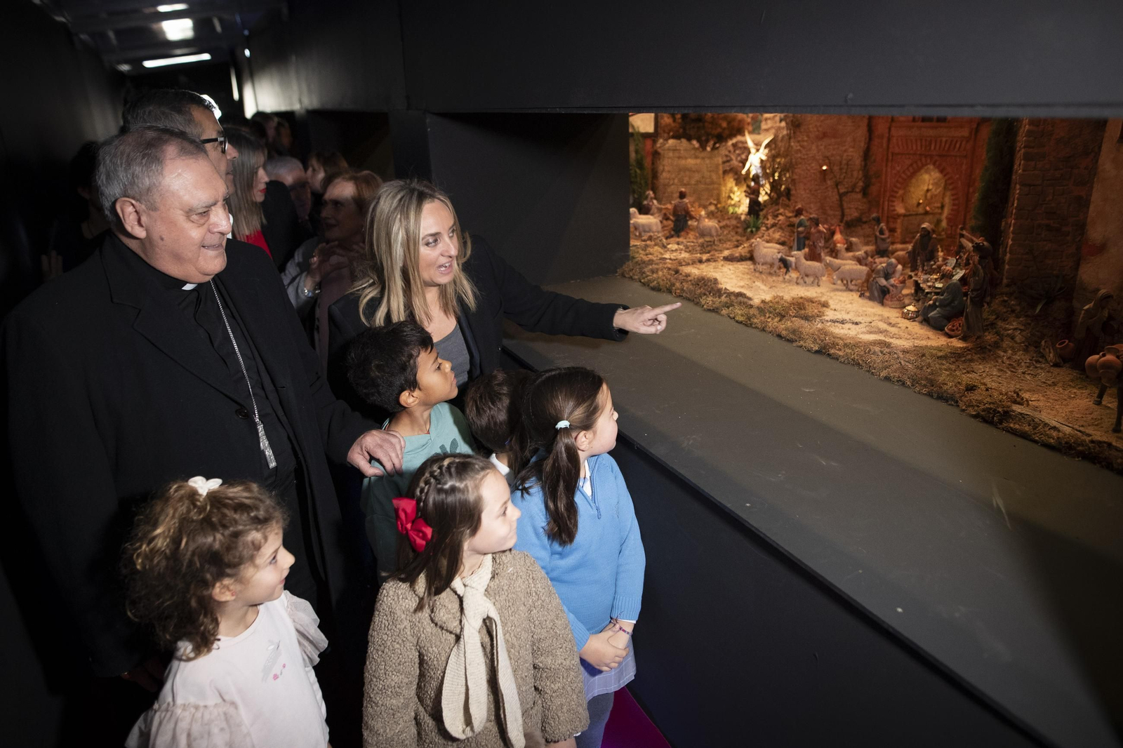 Las fotos de la inauguración del Belén del Ayuntamiento de Granada