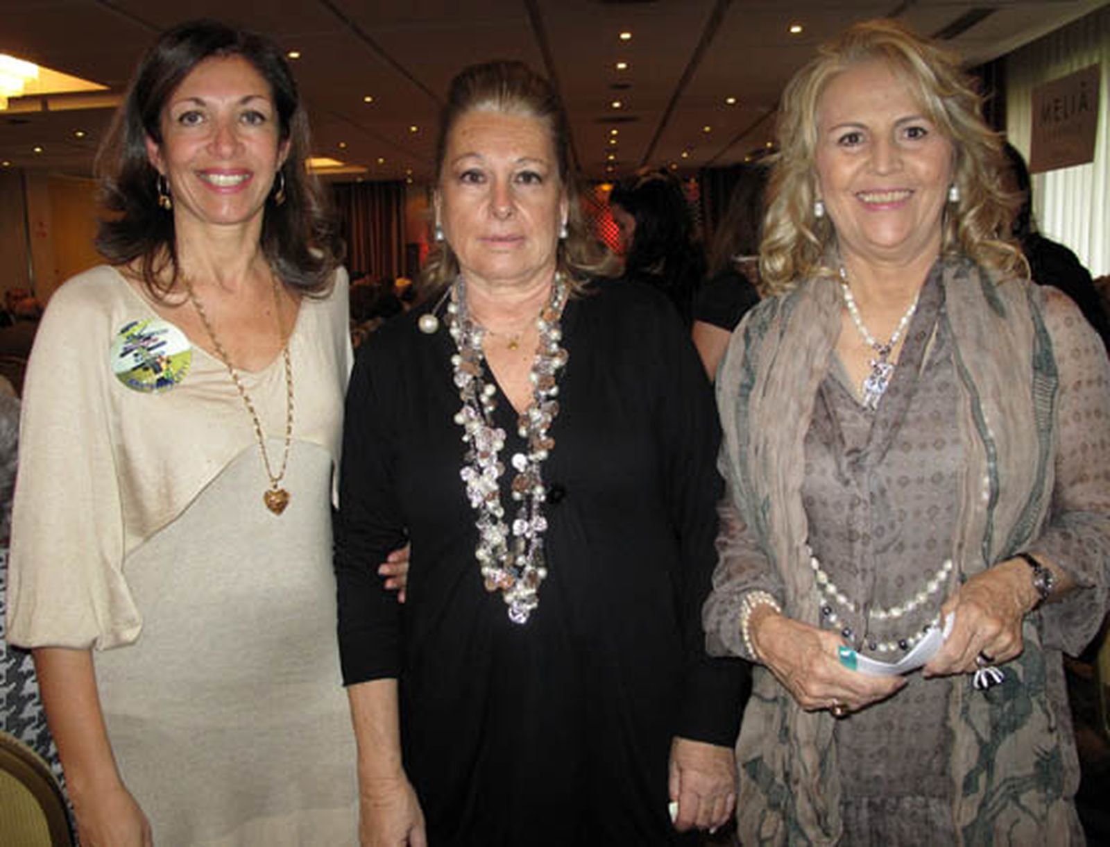 Ana Feu, Amparo Martín de Oliva y Aurora Gutiérrez.

Foto: Victoria Ramírez